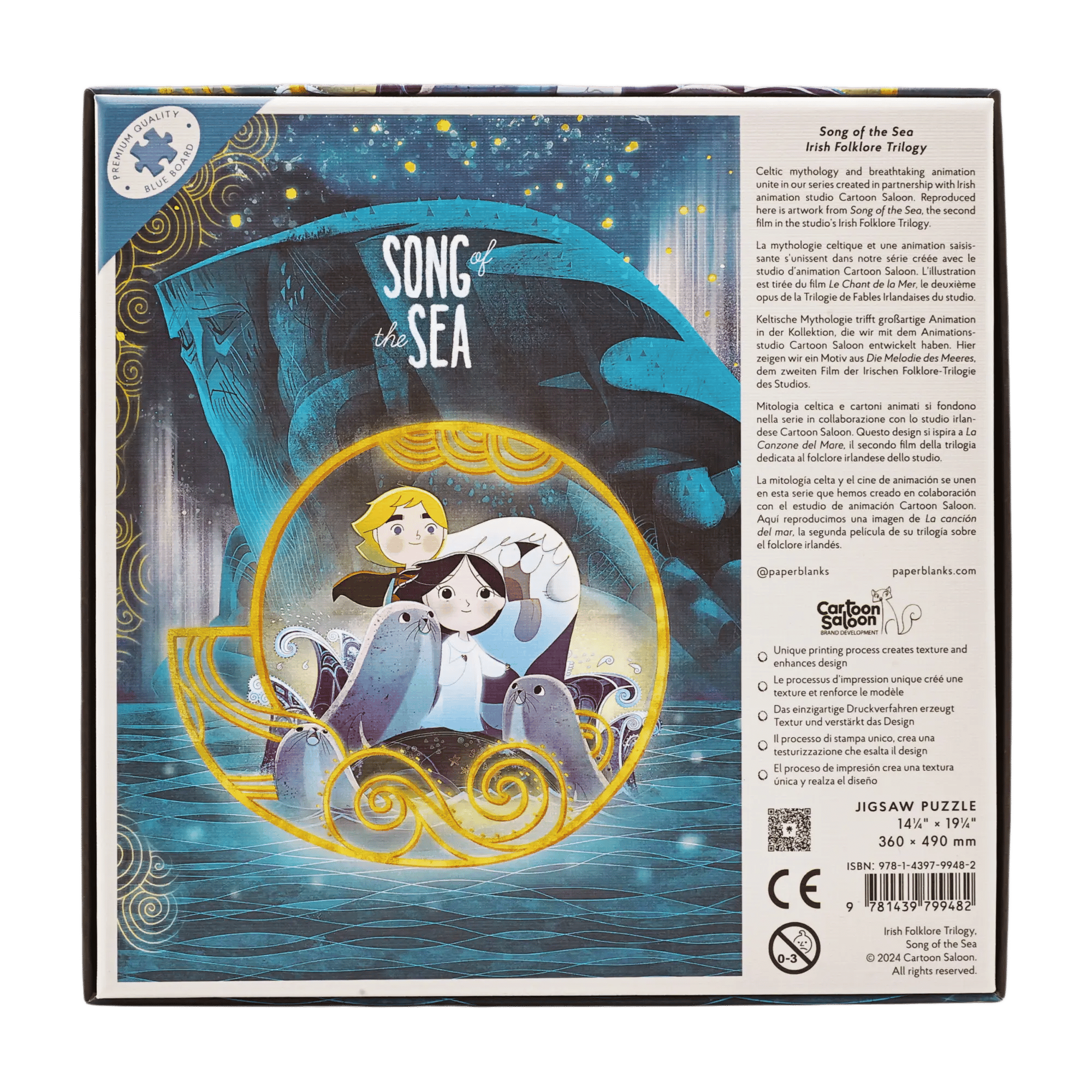 Die Melodie des Meeres - Puzzles - Back Image