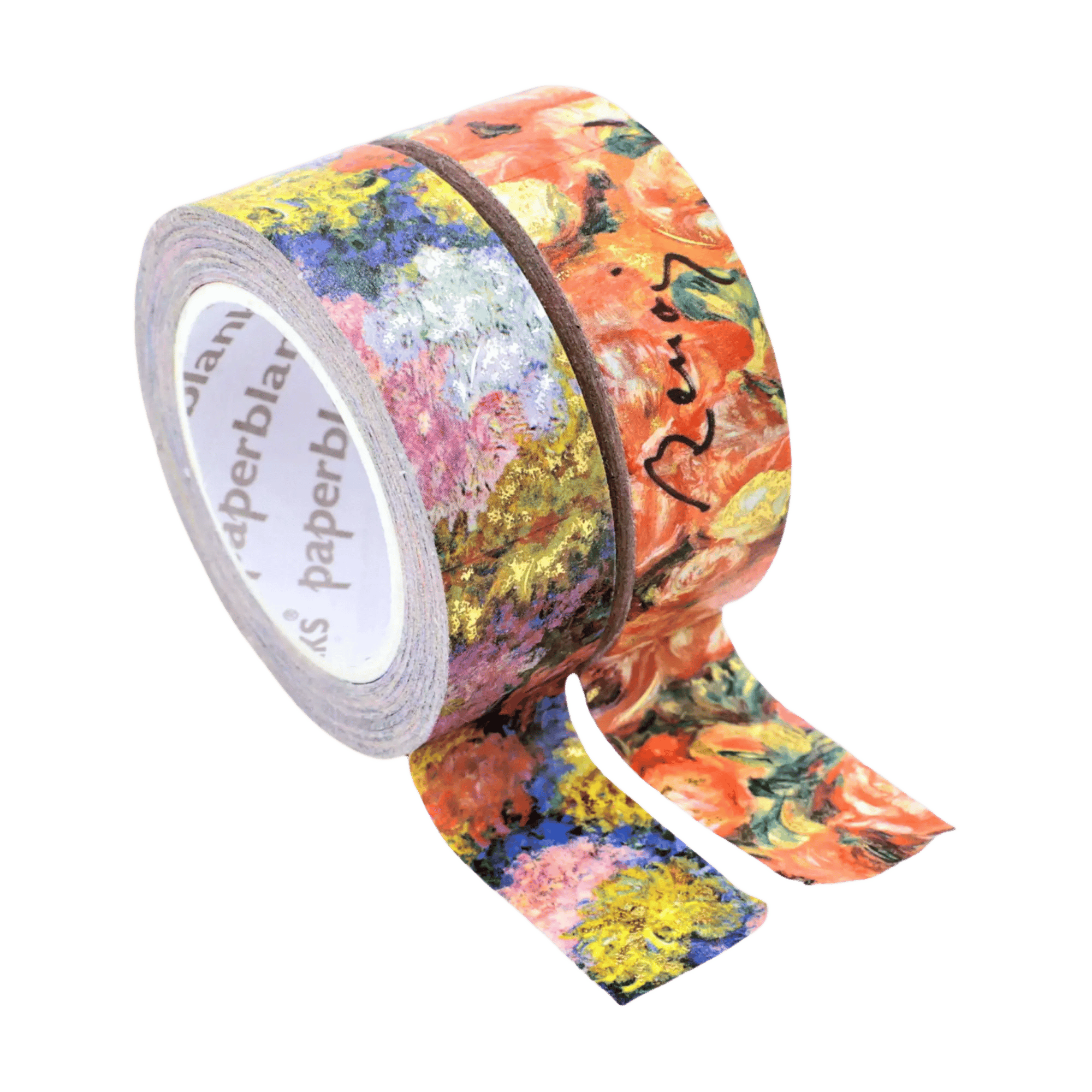 I Crisantemi di Monet/Renoir, Lettera a Morisot (1892) - Nastro Adesivo Washi Tape - Front Image