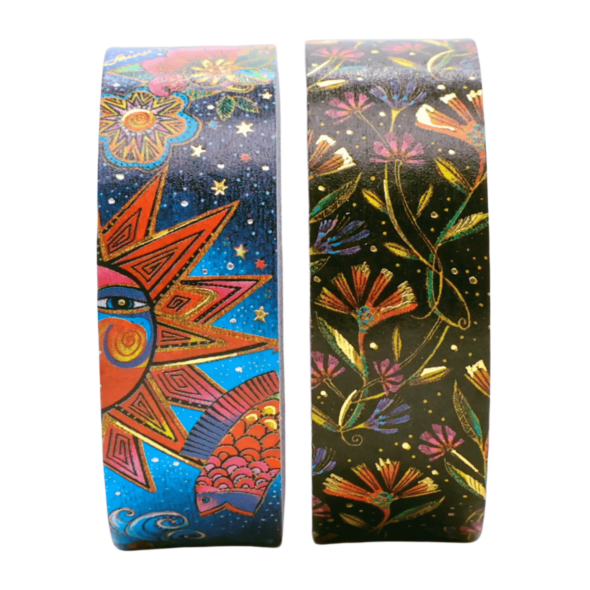 Celestial Magic/Wild Flowers - Washi Tape - Angle Image