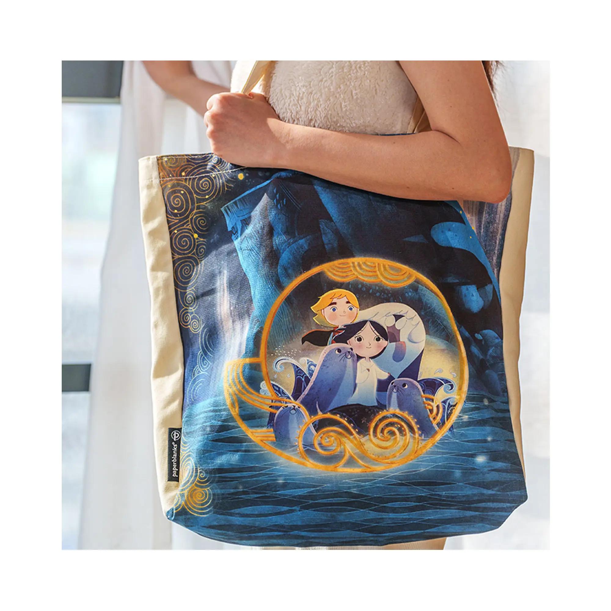 Song of the Sea - Tote Bags - Edge Image