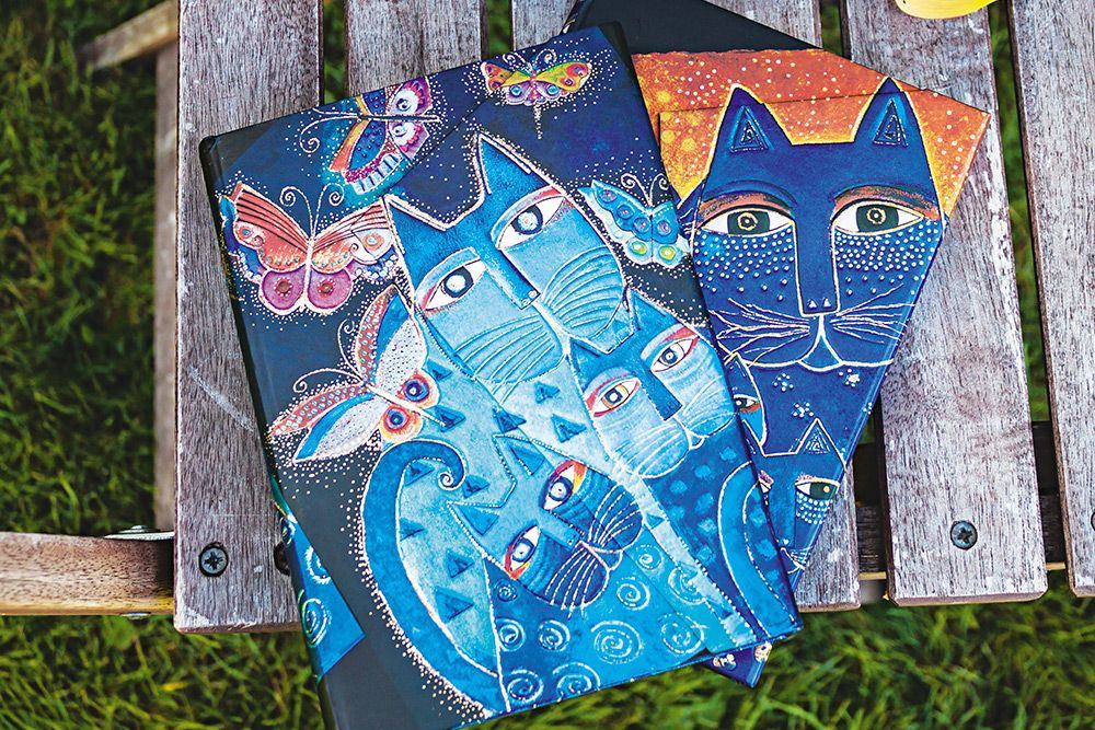 Chats Bleus et Papillons - Puzzles - DesignImgOne Image