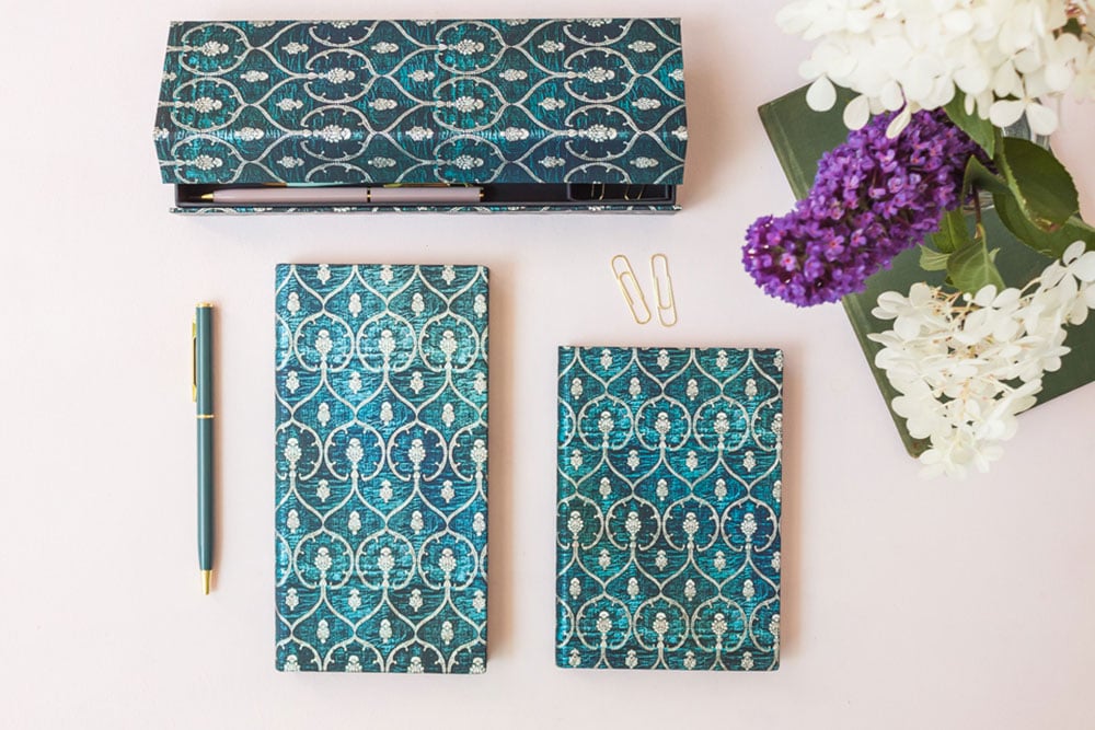 Velours Bleu - Carnets - DesignImgTwo Image