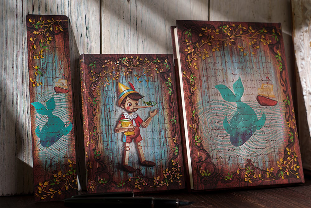 Carlo Collodi, Pinocho - Cuadernos - DesignImgThree Image
