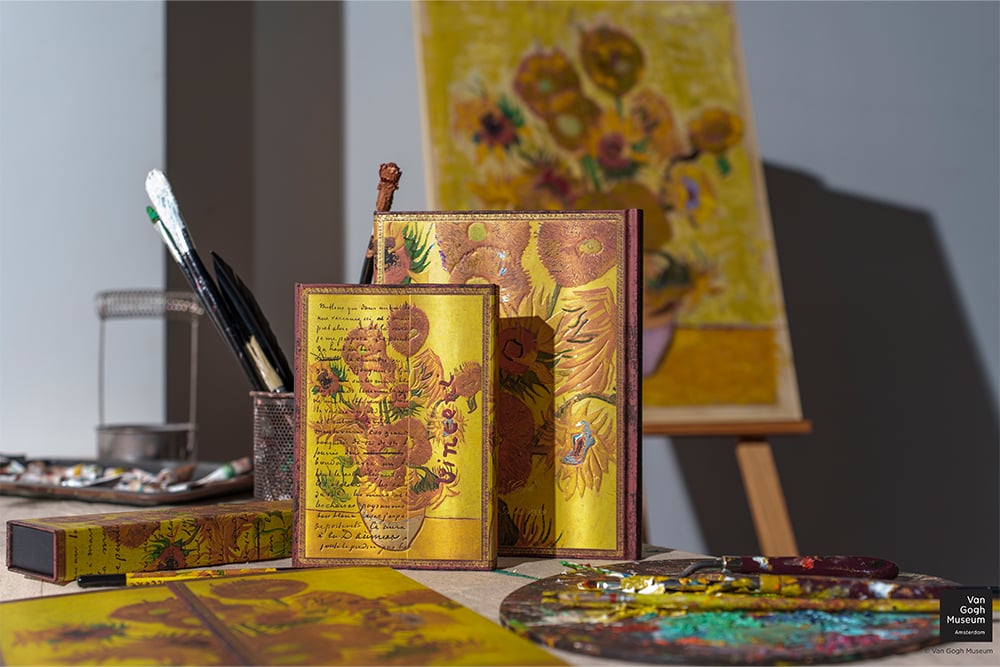 Van Gogh, Tournesols - Carnets - DesignImgTwo Image
