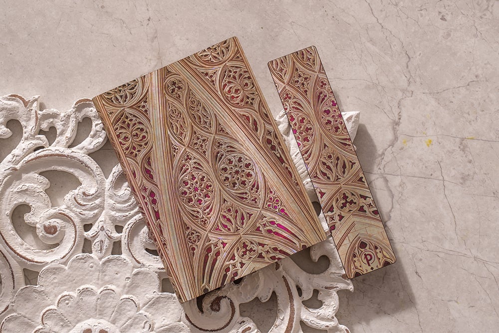 Vault of the Milan Cathedral (Burgundy) - Pencils - DesignImgOne Image