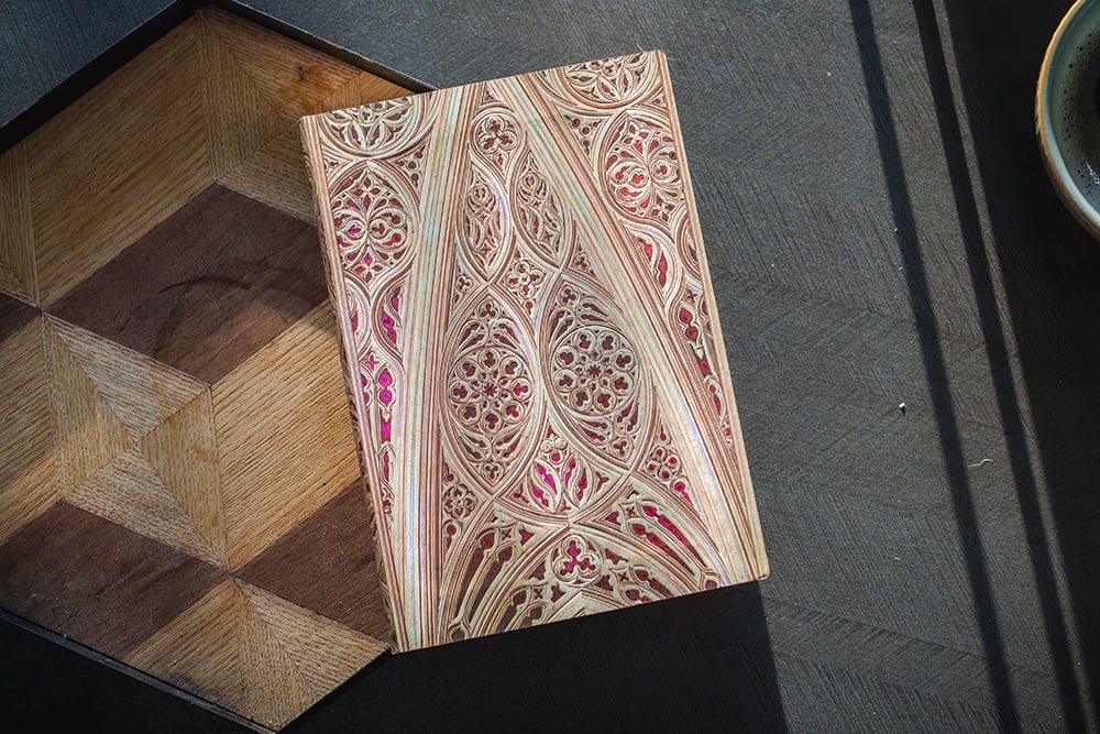 Vault of the Milan Cathedral (Burgundy) - Pencils - DesignImgTwo Image