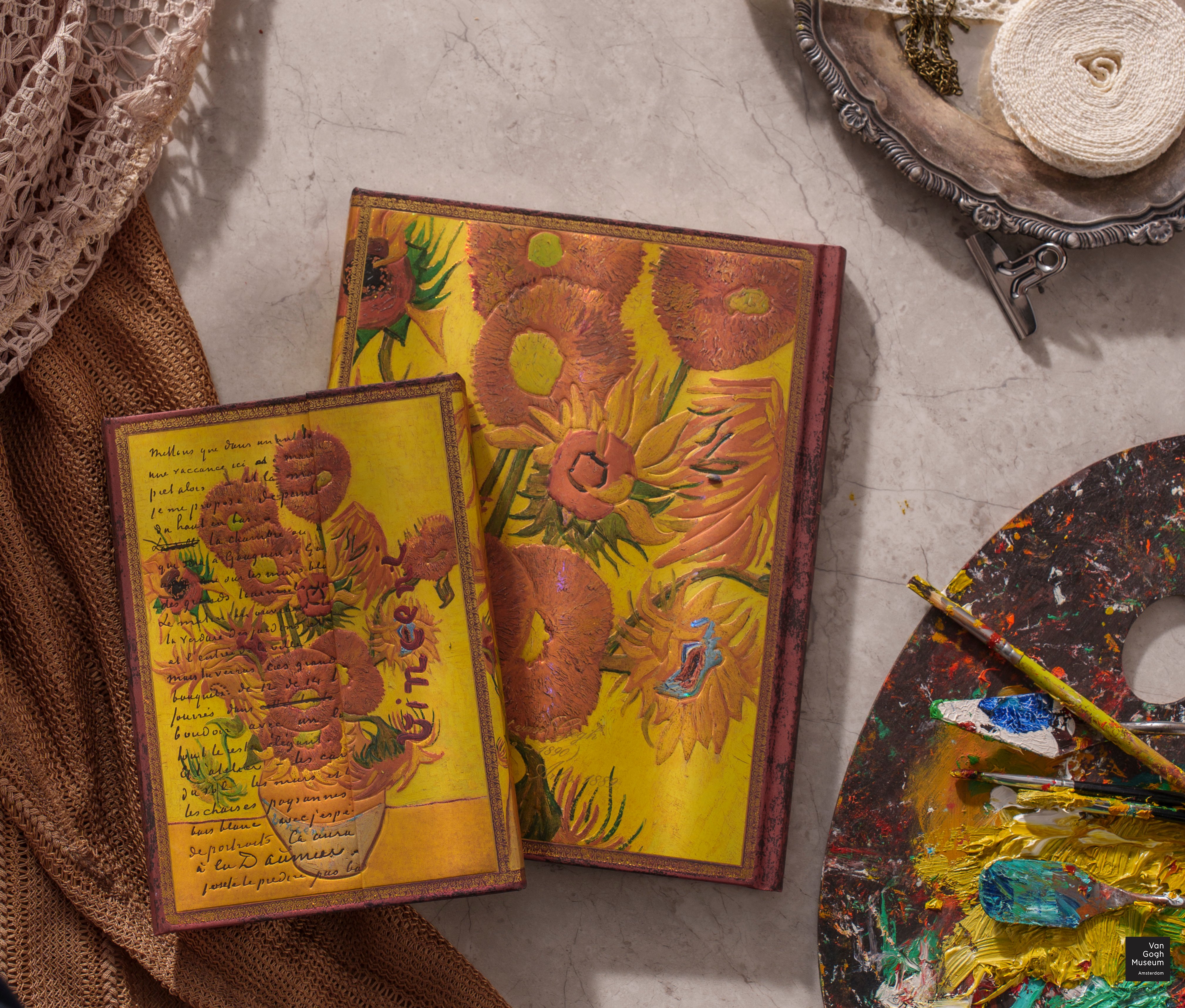 Paperblanks journal on a desk