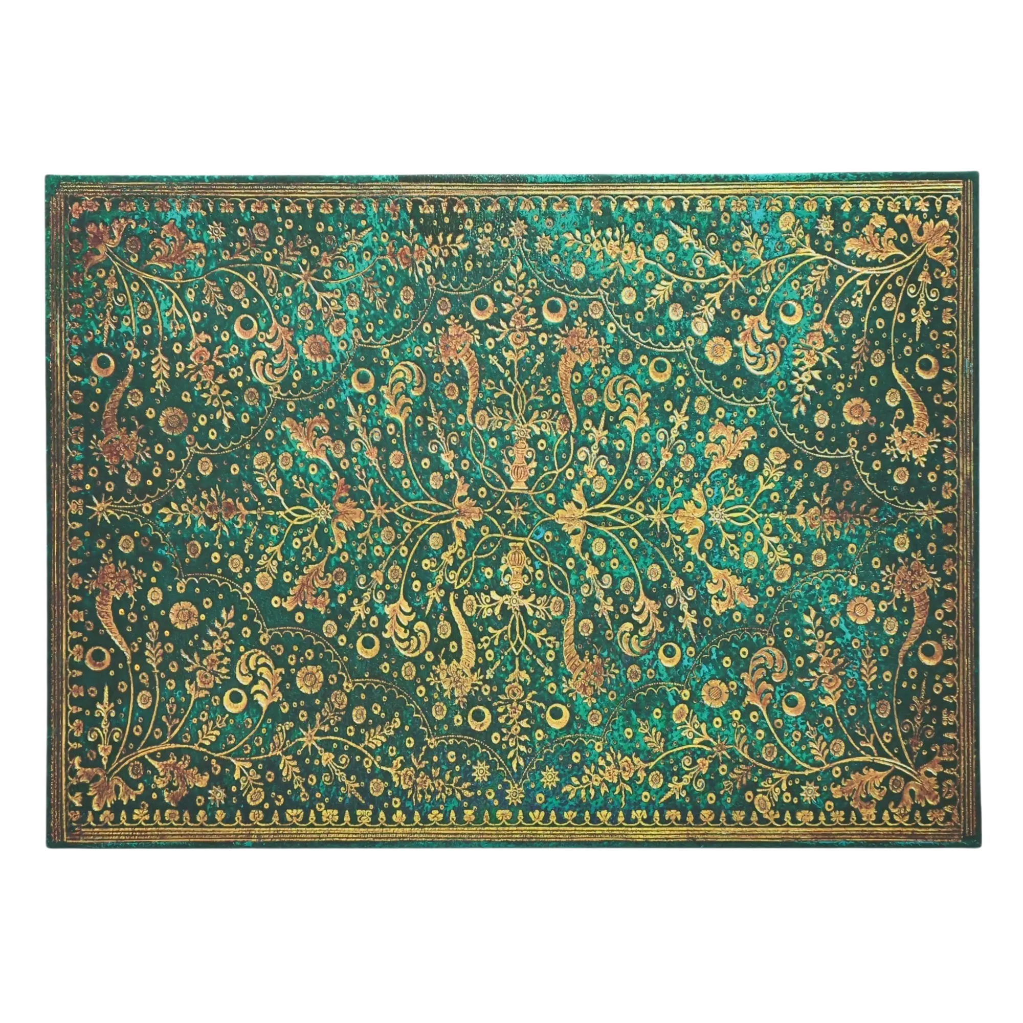 Emerald Flower - Document Folders - Back Image