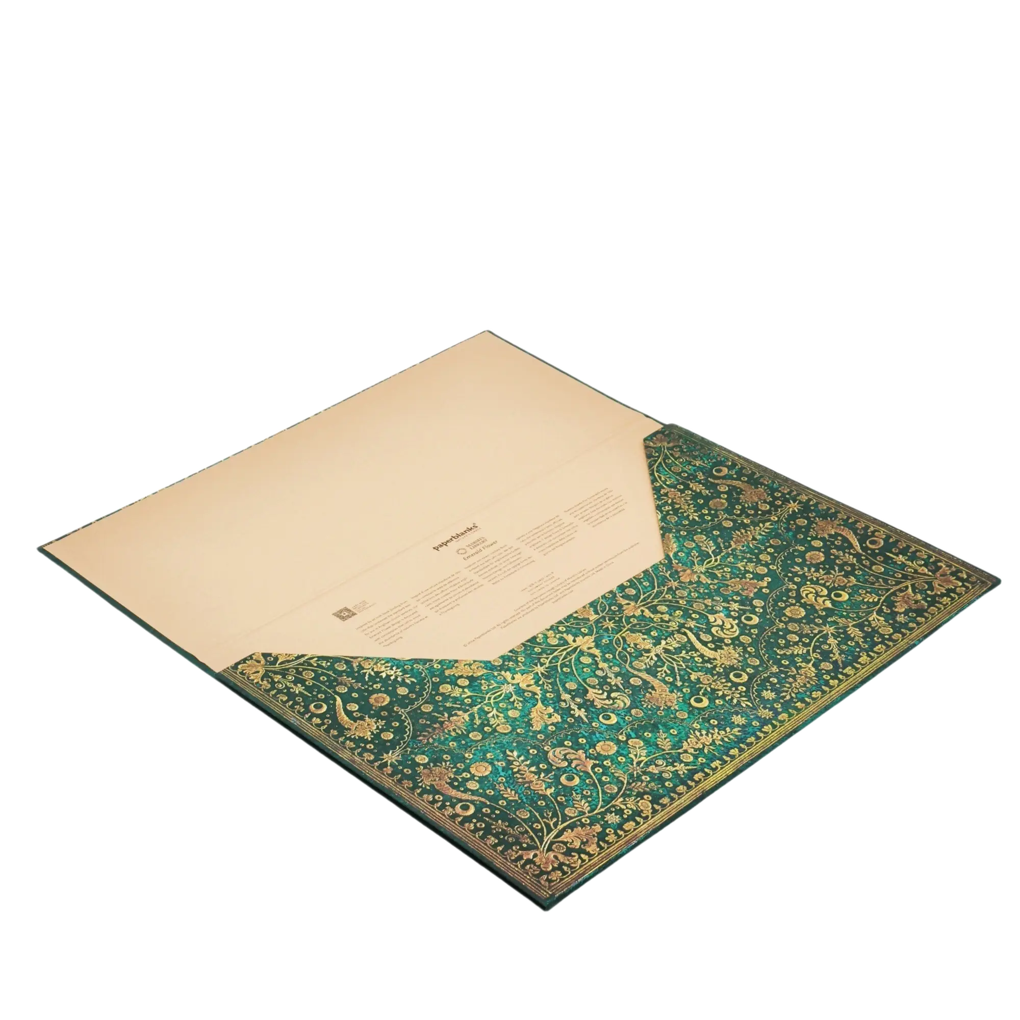 Emerald Flower - Document Folders - Edge Image