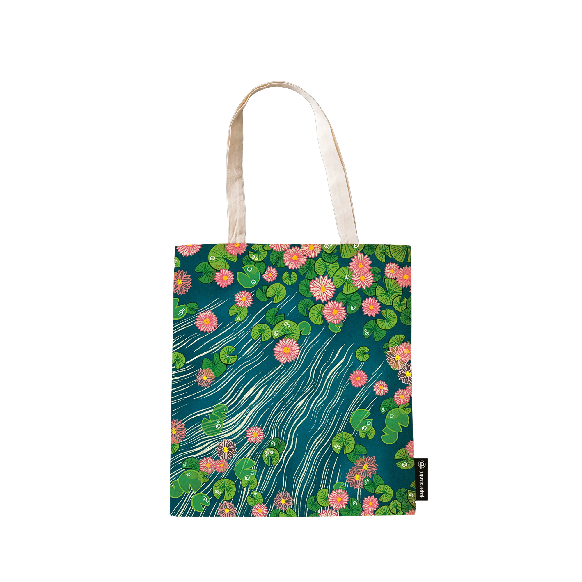 Lotus River - Tote Bags - Back Image