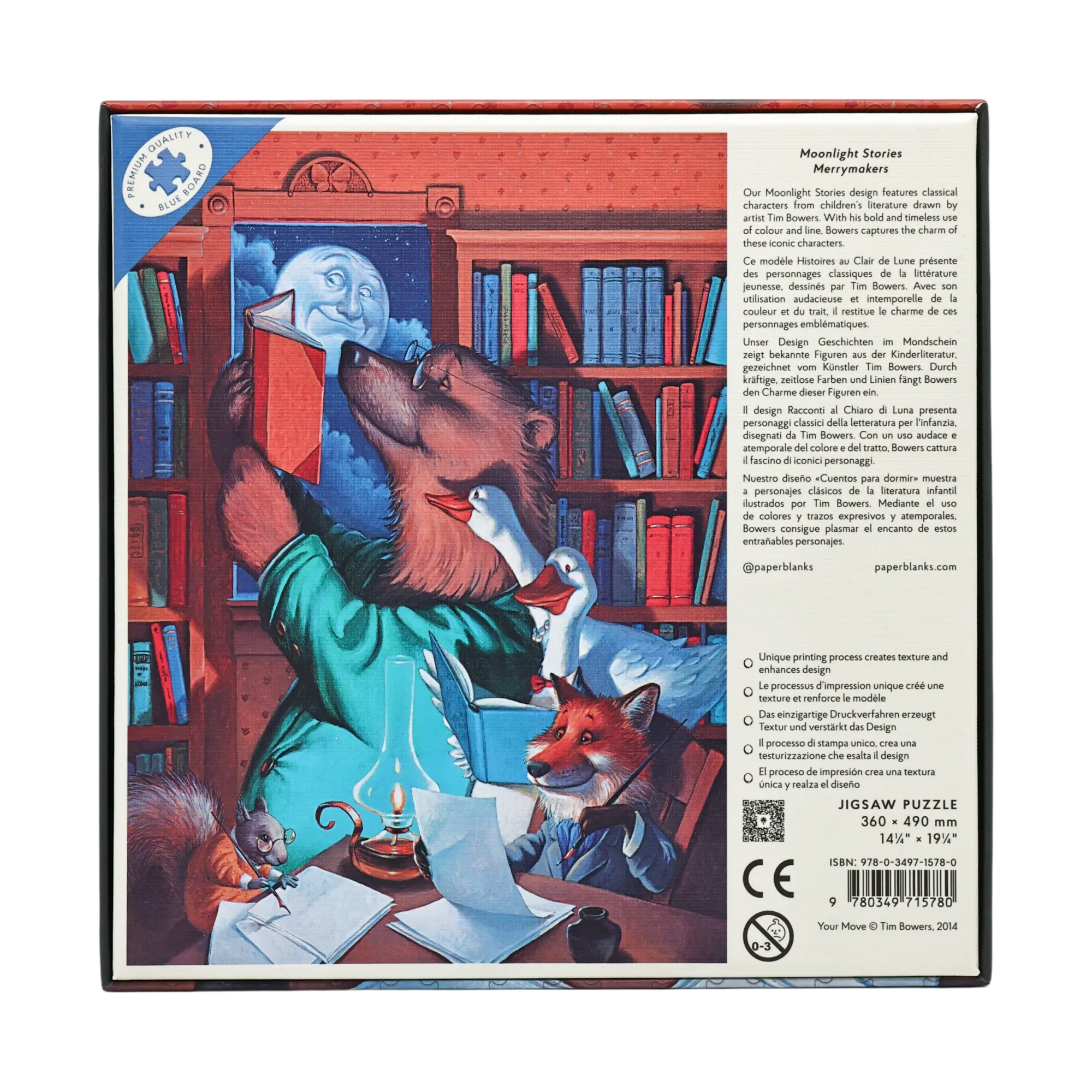 Geschichten im Mondschein - Puzzles - Back Image