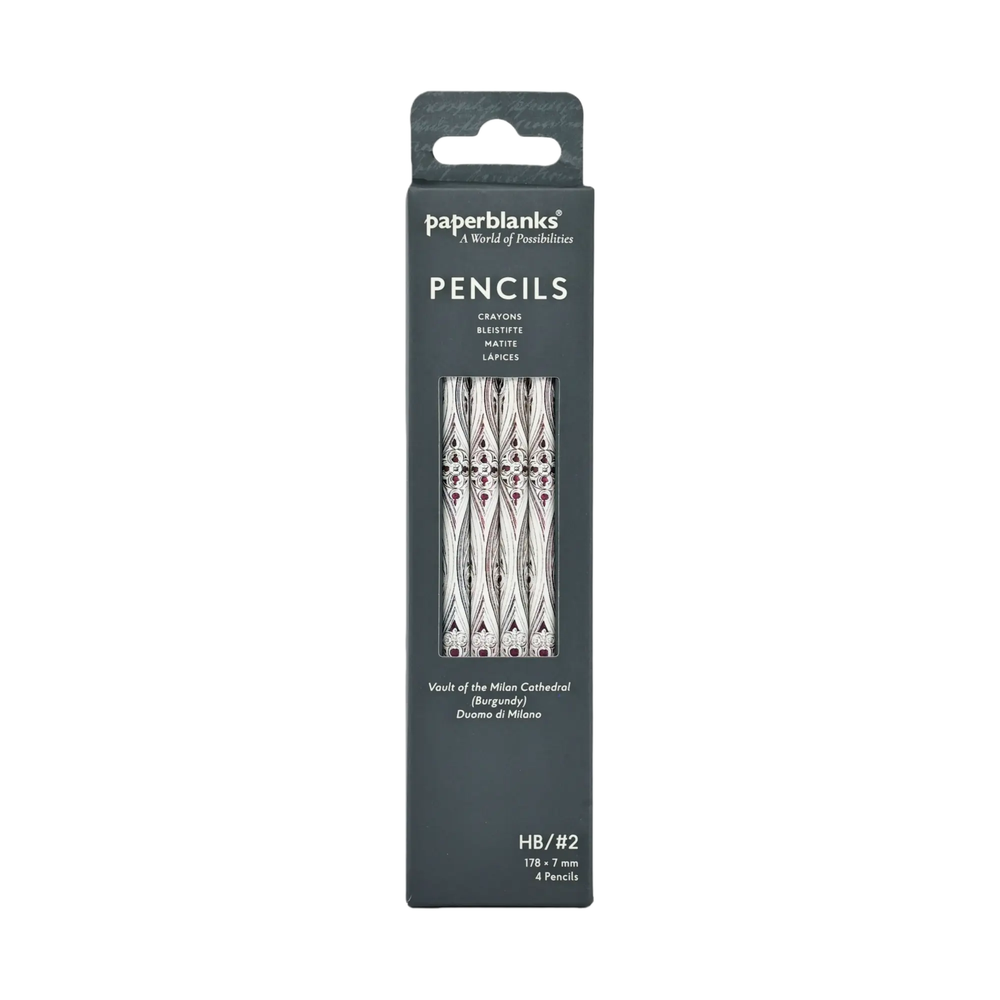 Vault of the Milan Cathedral (Burgundy) - Pencils - Front Image