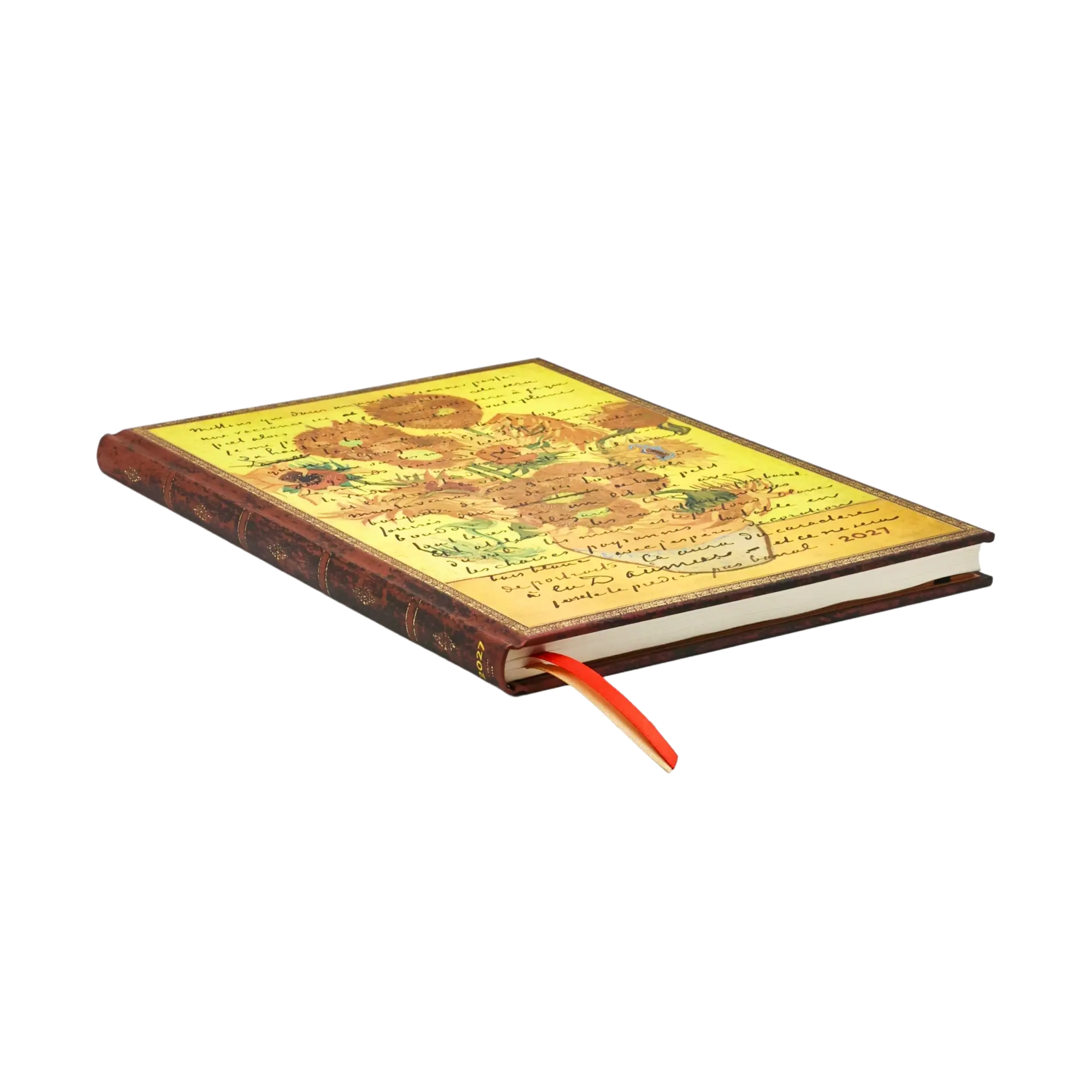 2027 Van Gogh, Los girasoles - 12 Meses - Edge Image