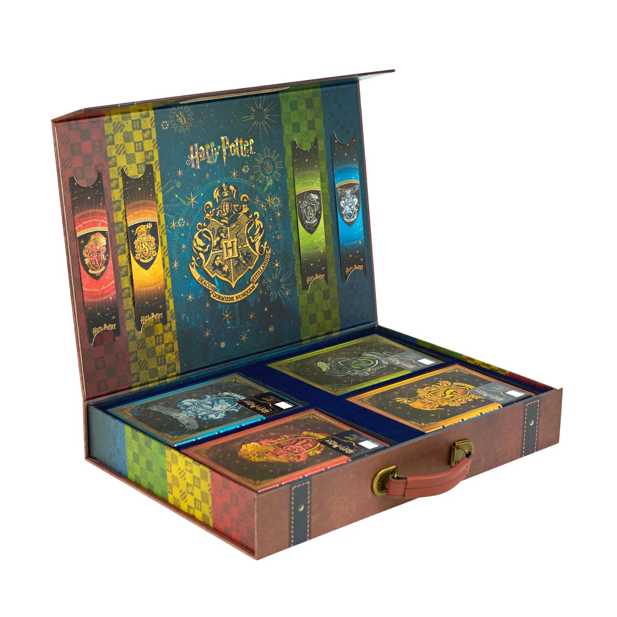 Édition collector des maisons de Poudlard - Coffret cadeau - Angle Image