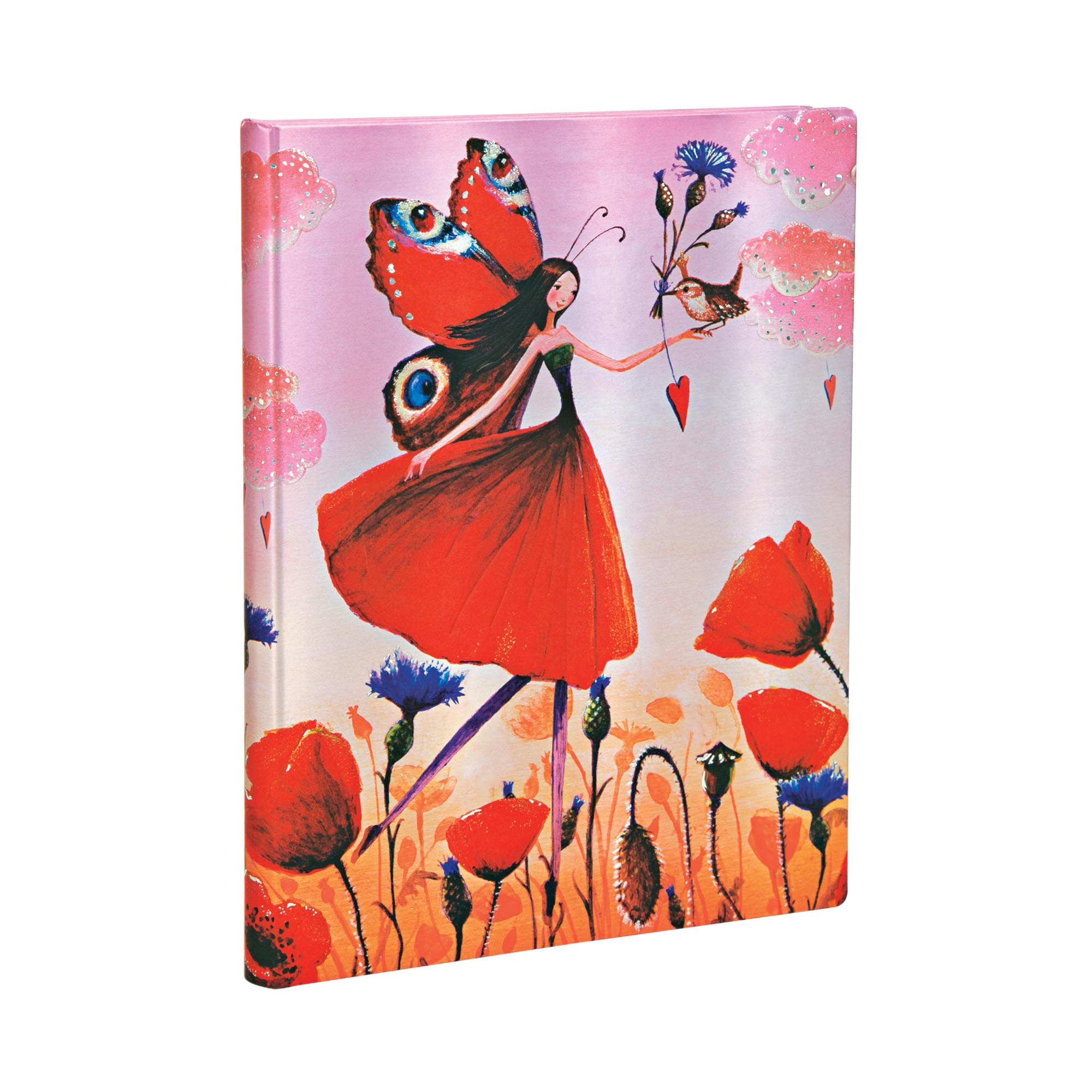 Poppy Field - 5 Year Journals - Angle Image