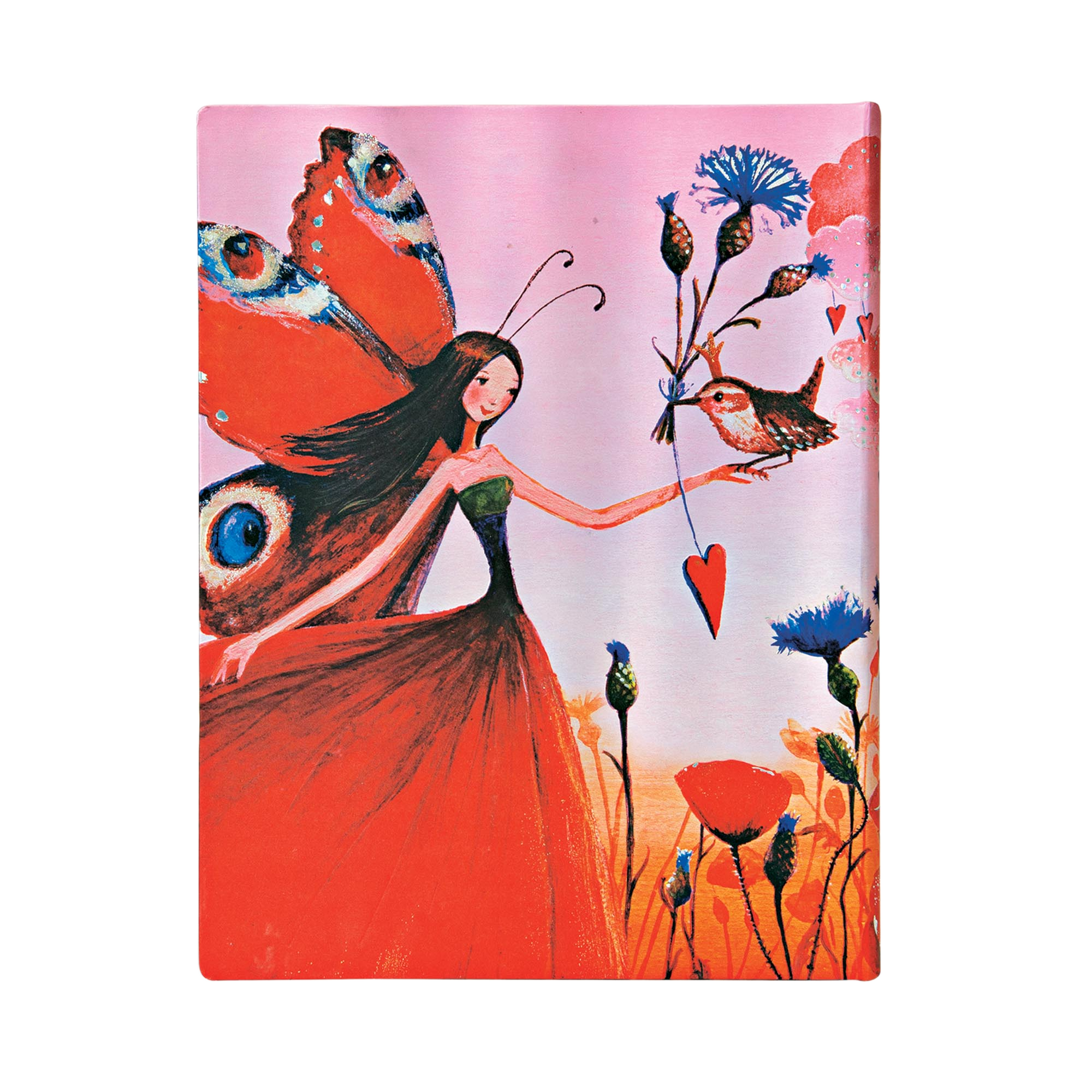 Poppy Field - 5 Year Journals - Back Image