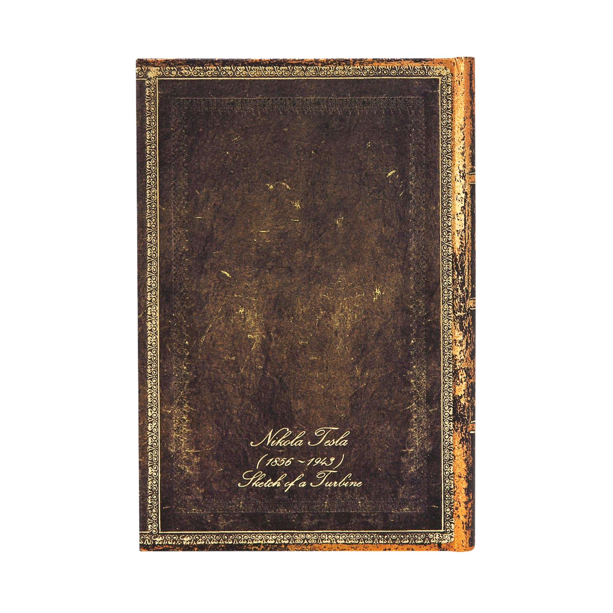Tesla, Sketch of a Turbine - Journals - Back Image