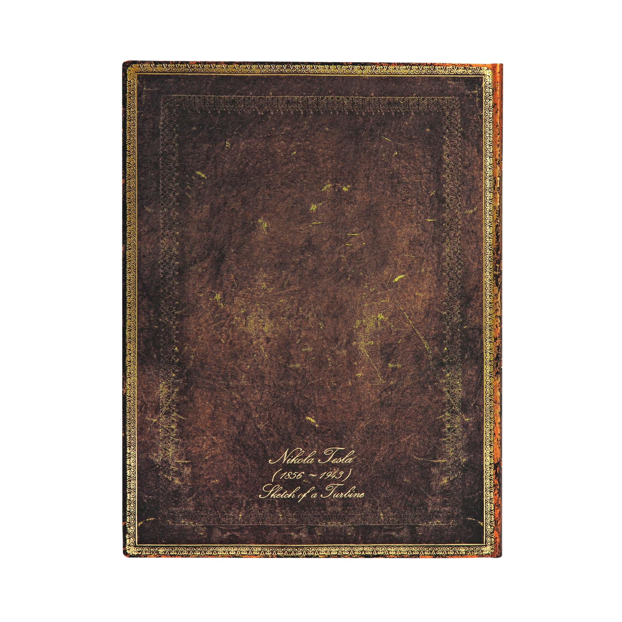 Tesla, Sketch of a Turbine - Journals - Back Image
