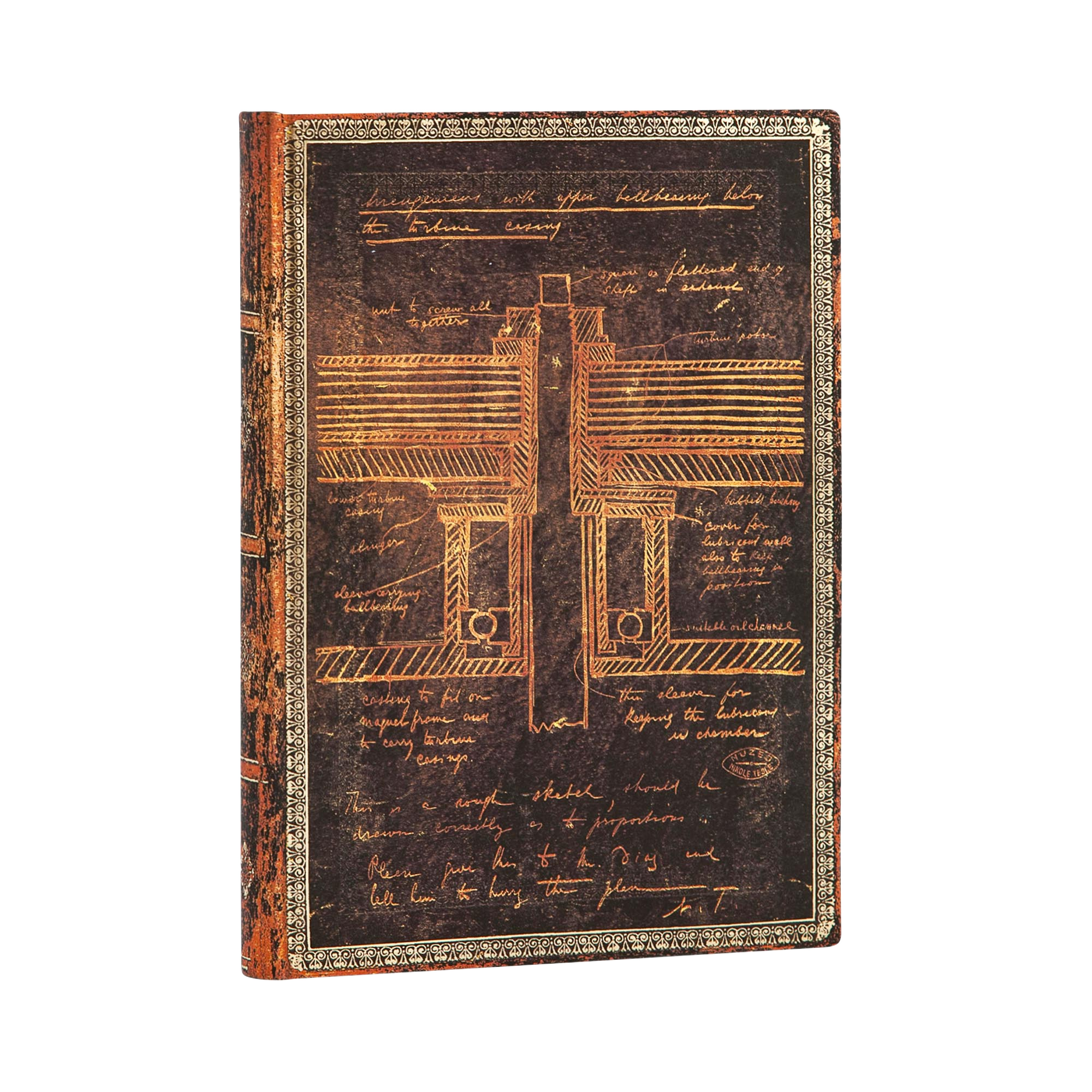 Tesla, Sketch of a Turbine - Journals - Angle Image