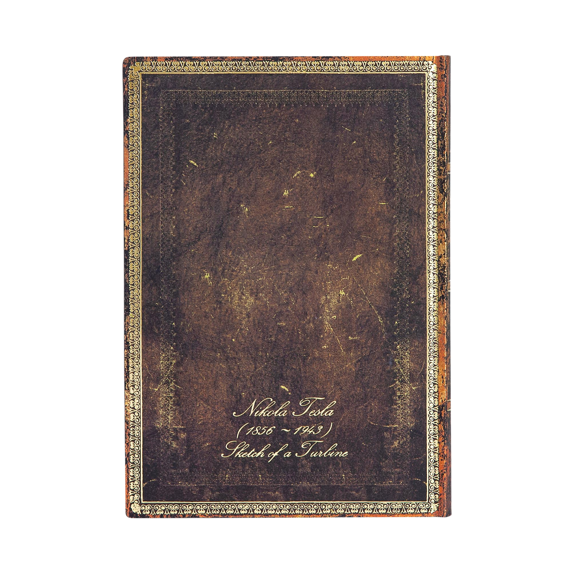 Tesla, Sketch of a Turbine - Journals - Back Image