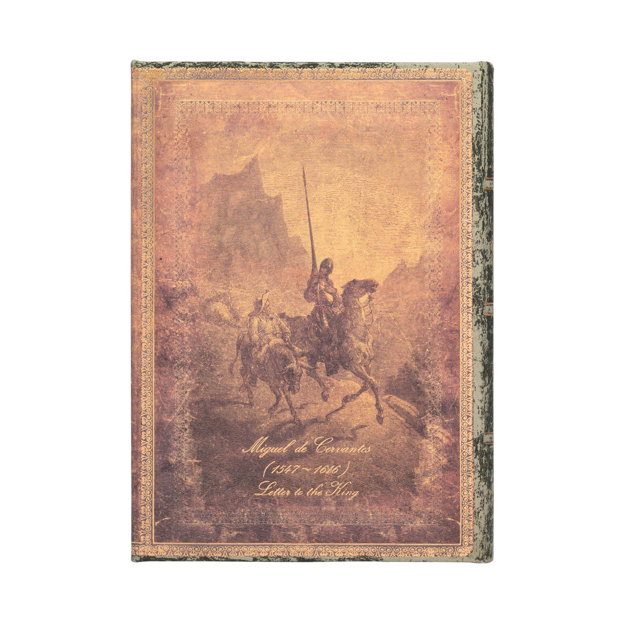 Cervantes, Letter to the King - Journals - Back Image