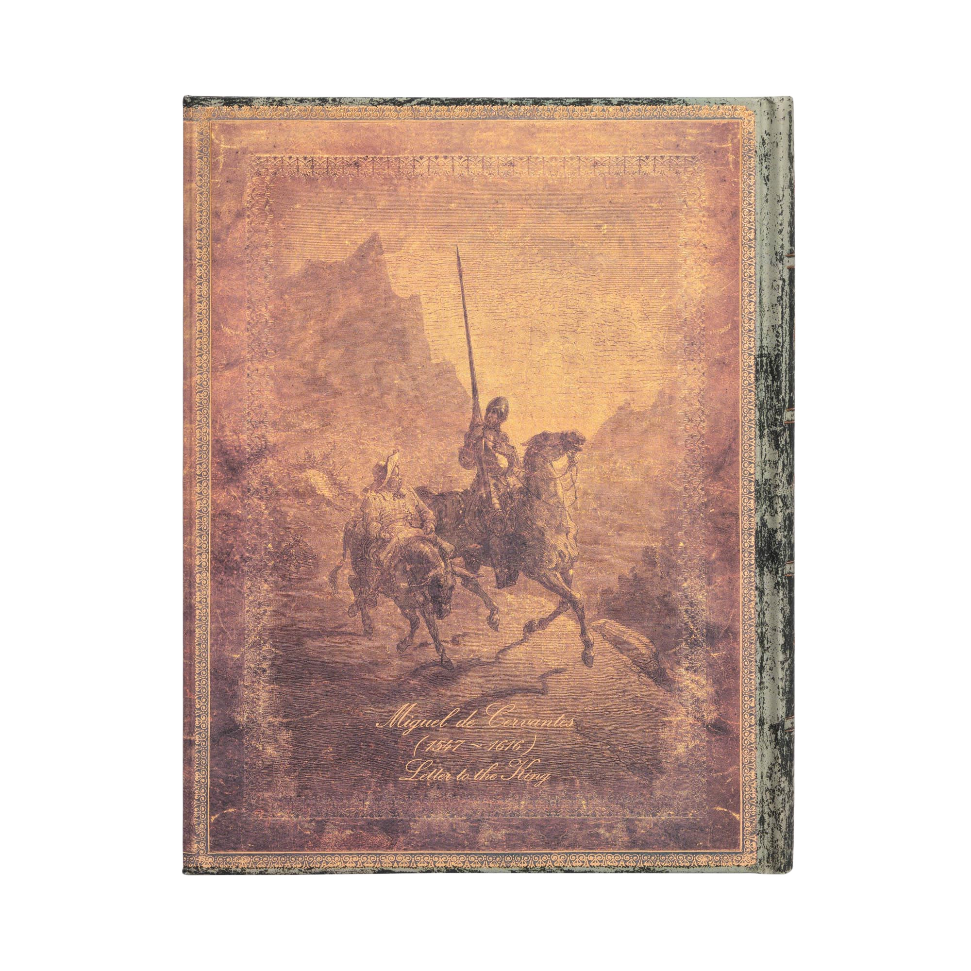 Cervantes, Brief an den König - Notizbücher - Back Image