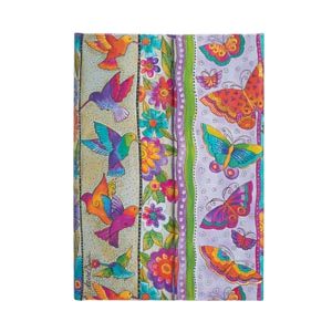 Kolibri und Schmetterlinge