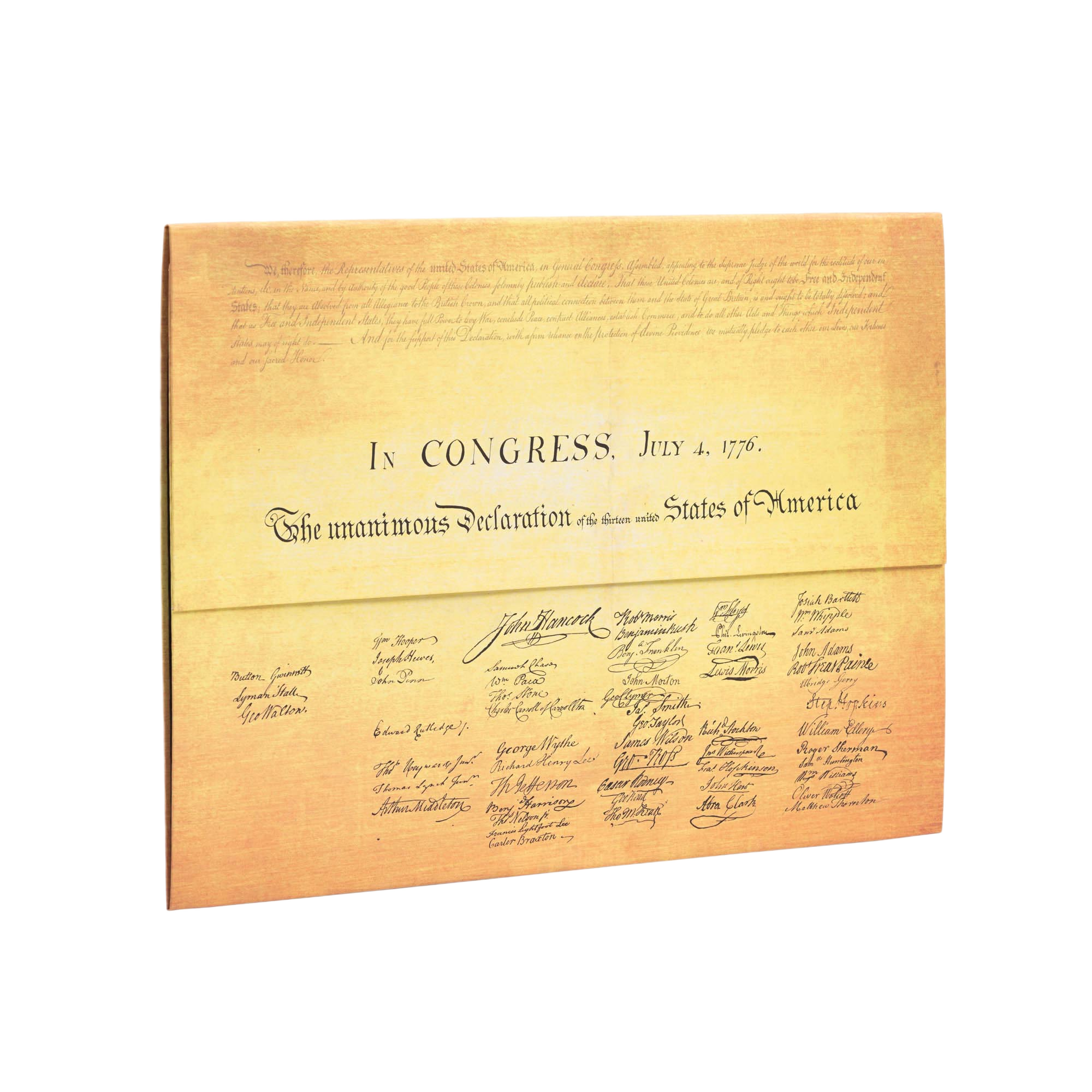 Declaration of Independence - Document Folders - Angle Image