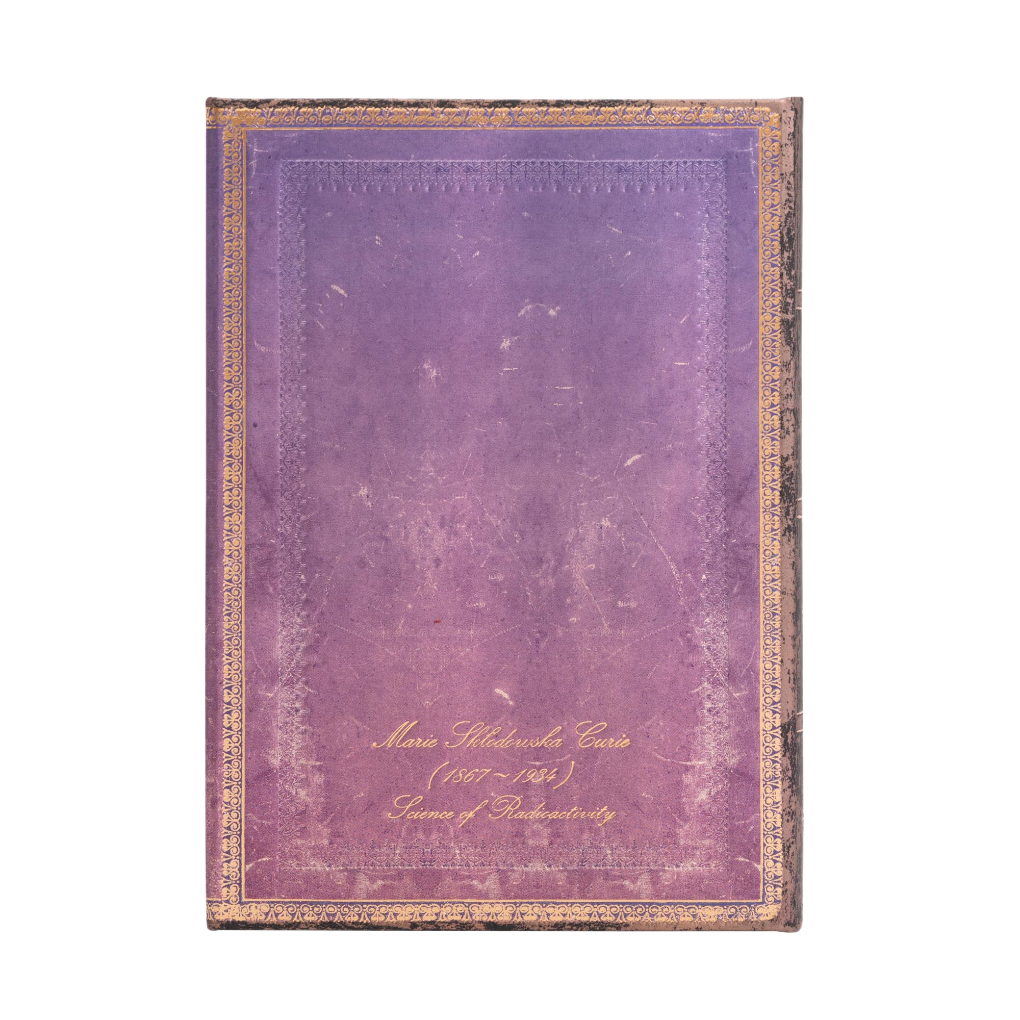 Marie Curie, Science of Radioactivity - Journals - Back Image