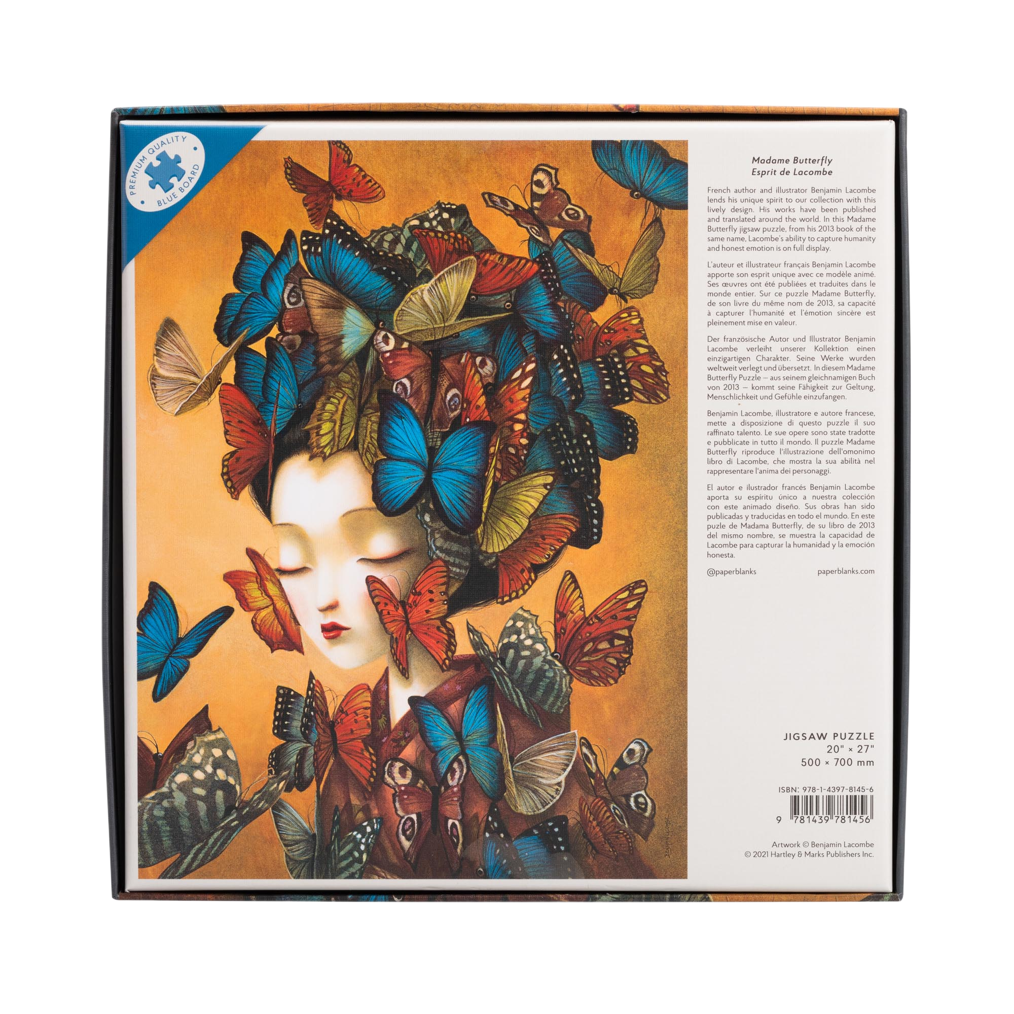 Madama Butterfly - Puzles - Back Image
