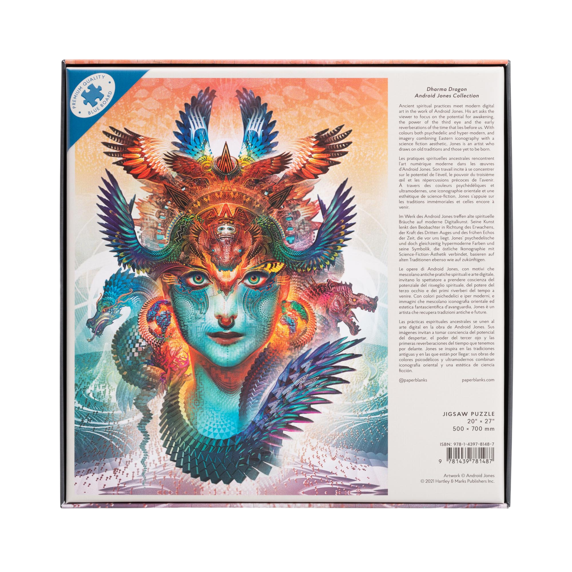 Dharma Dragon - Jigsaw Puzzles - Back Image
