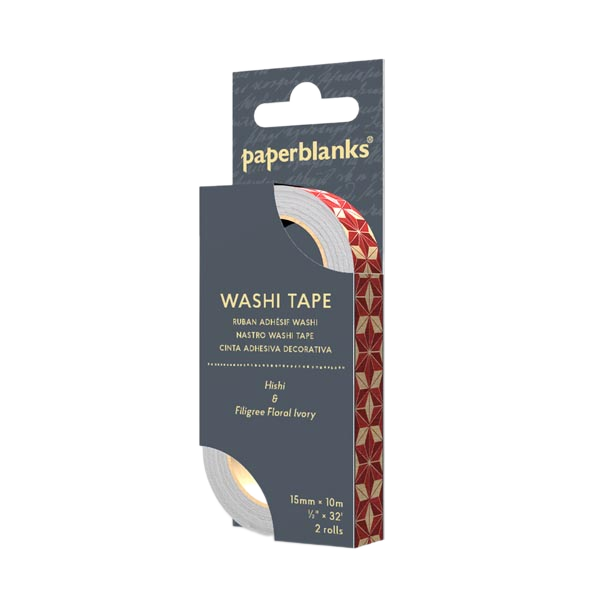 Hishi/Filigree Floral Ivory - Washi Tape - RetailOne Image
