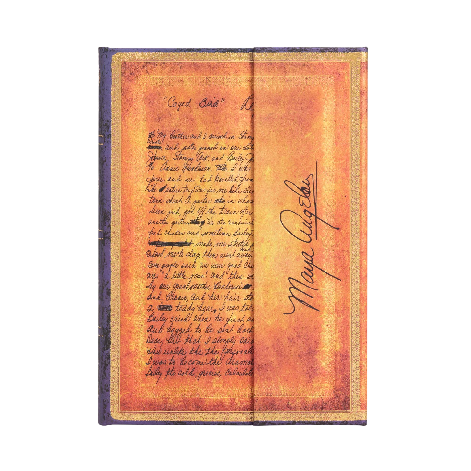 Angelou, I Know Why the Caged Bird Sings - Journals - Front Image