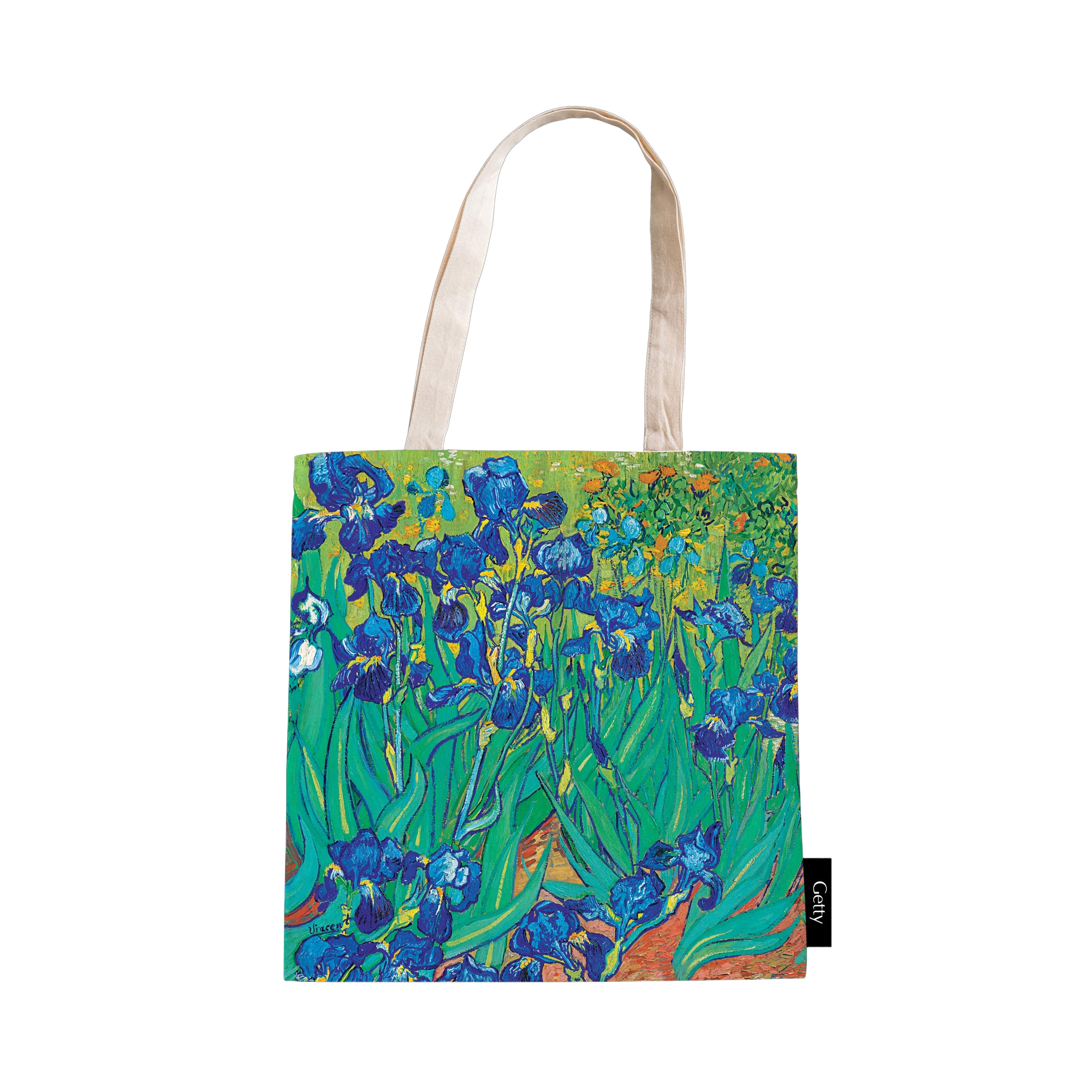 Iris di Van Gogh - Tote Bags - Back Image