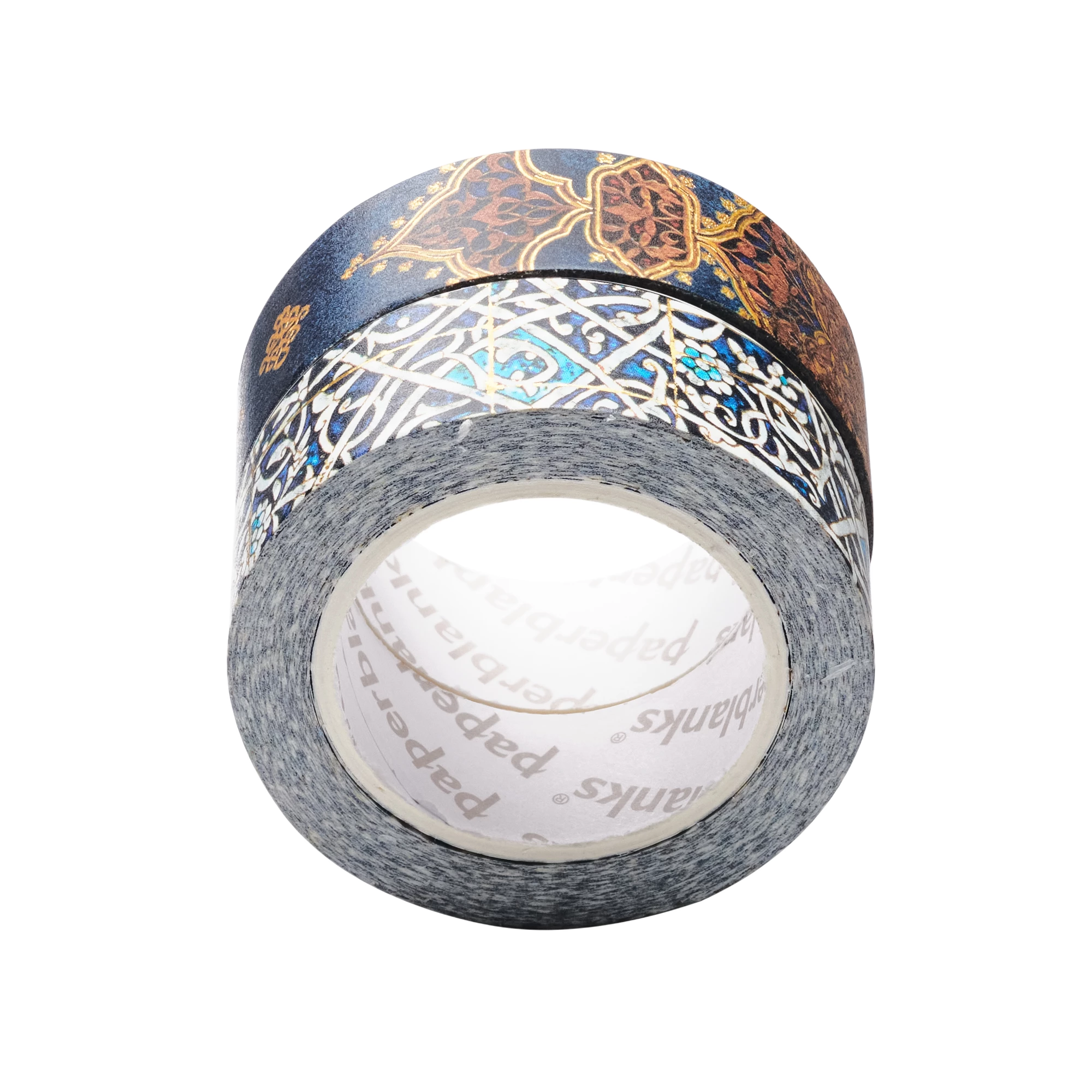 Granada Turquoise/Safavid Indigo - Washi Tape - Back Image