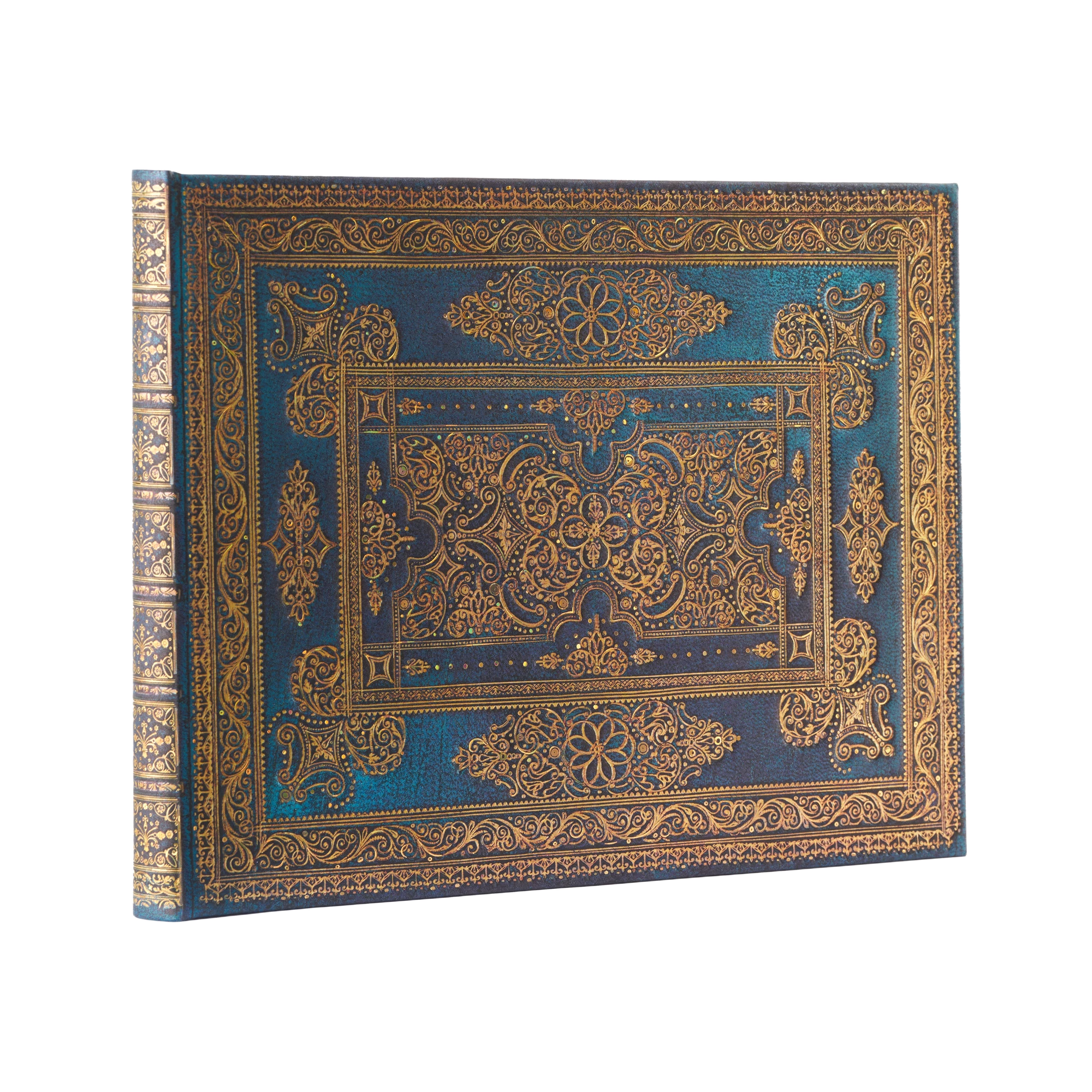 Blue Luxe - Guest Books - Angle Image