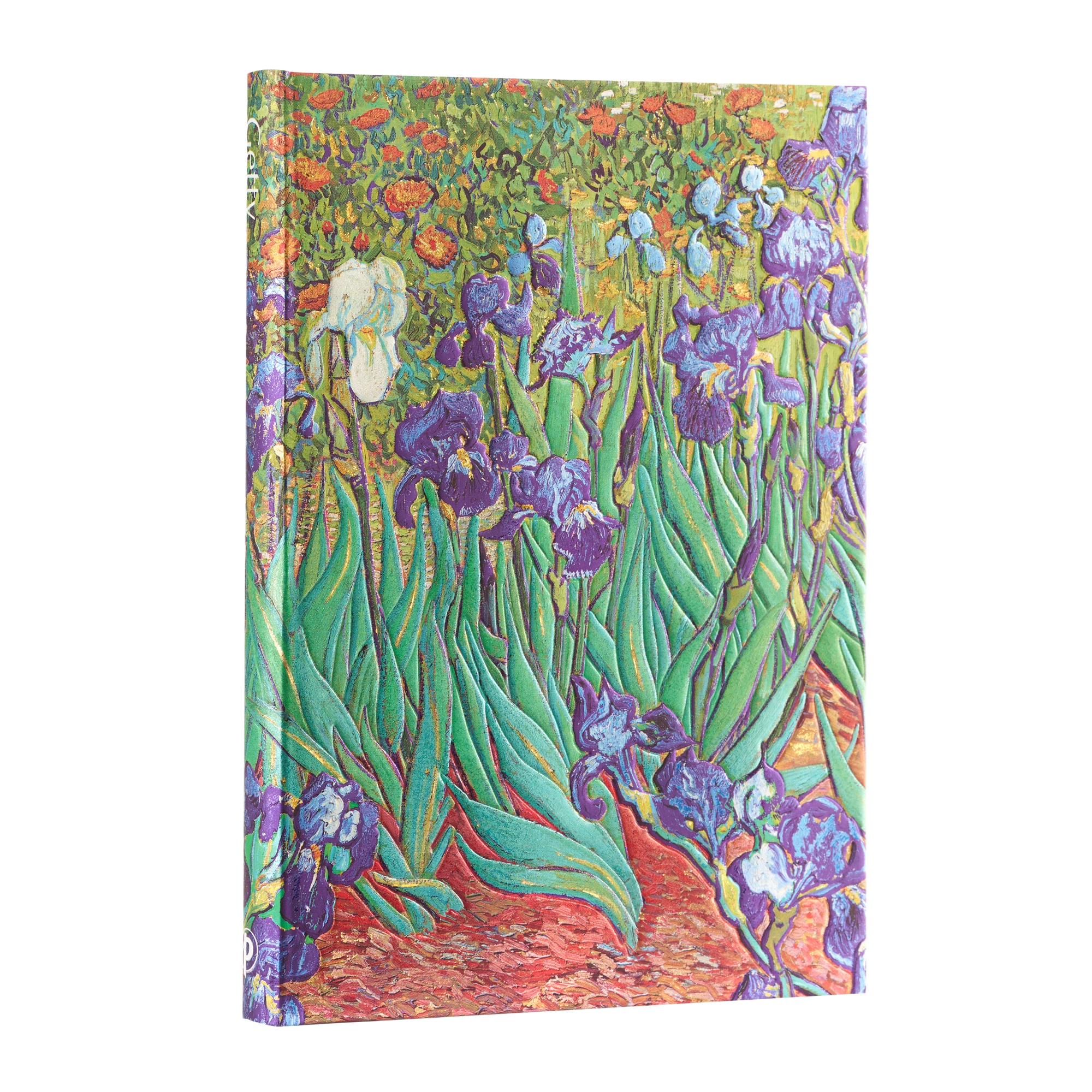 Van Gogh’s Irises - Address Books - Angle Image