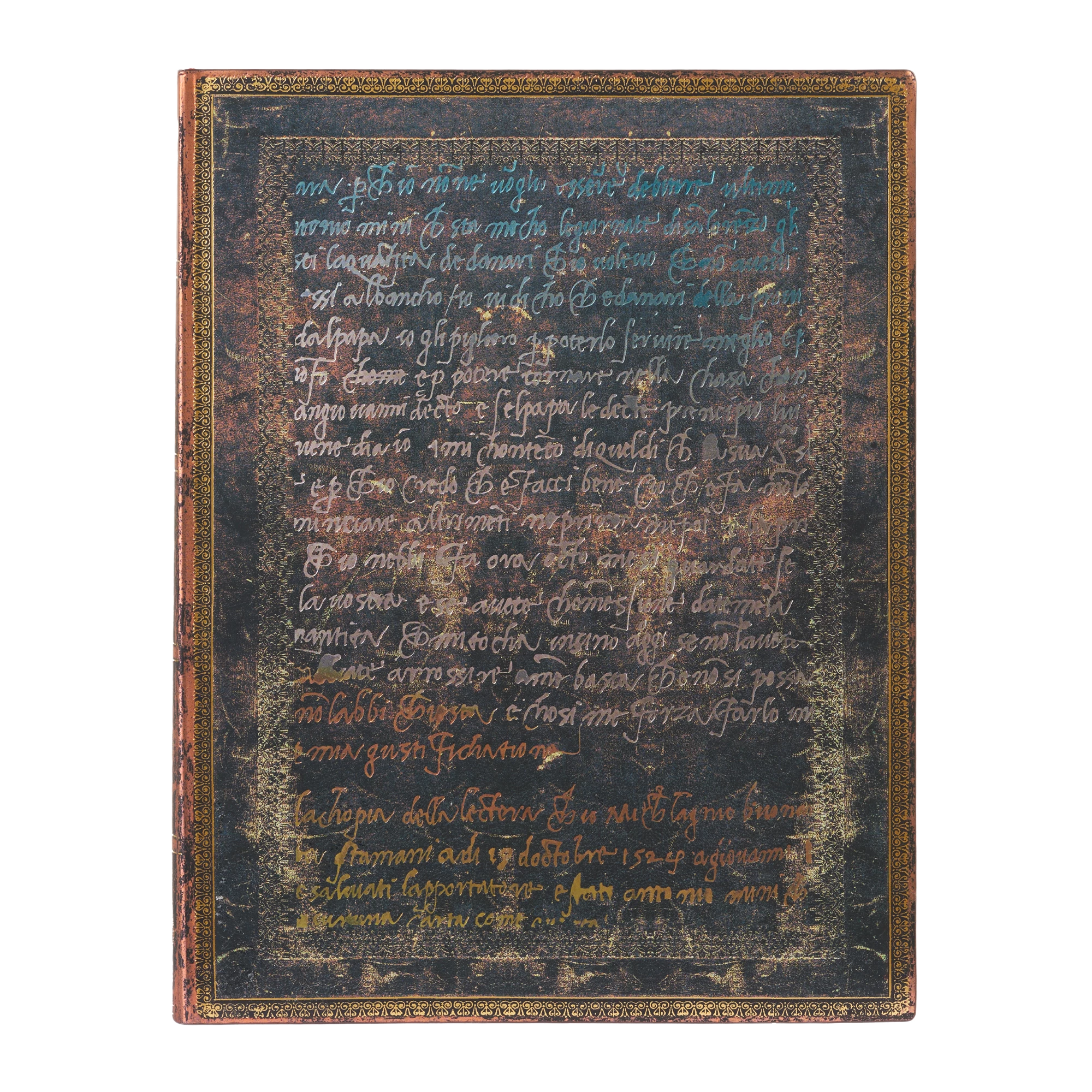 Michelangelo, Handwriting - Journals - Front Image