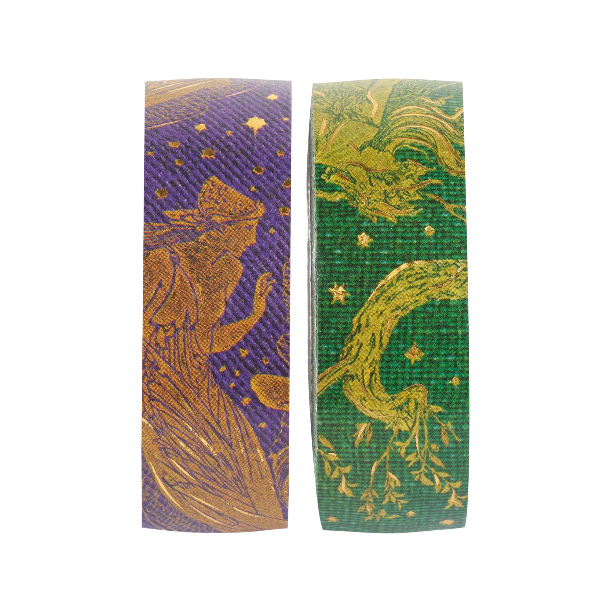 Olive Fairy/Violet Fairy - Washi Tape - Angle Image