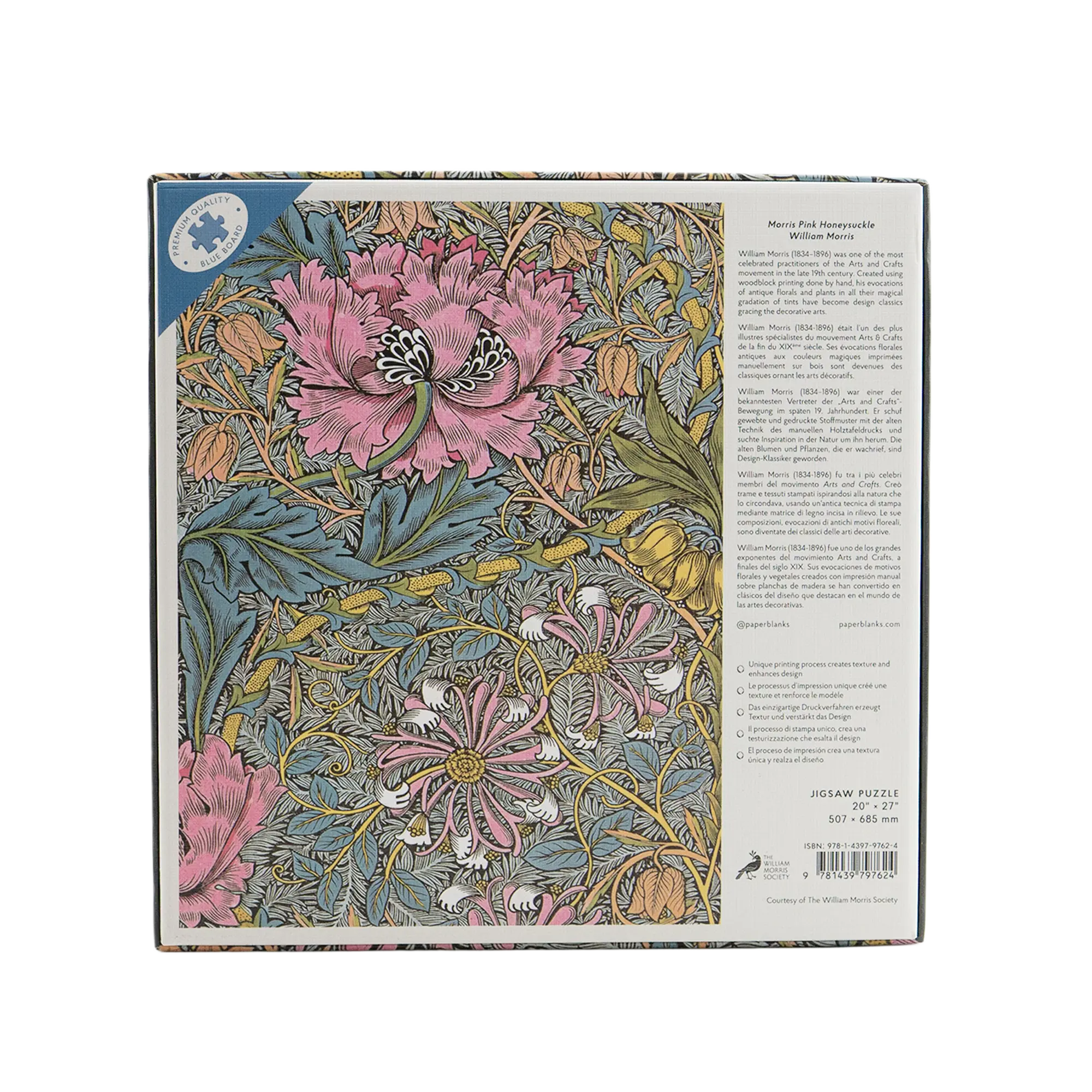 Morris Heckenkirsche in Pink - Puzzles - Back Image