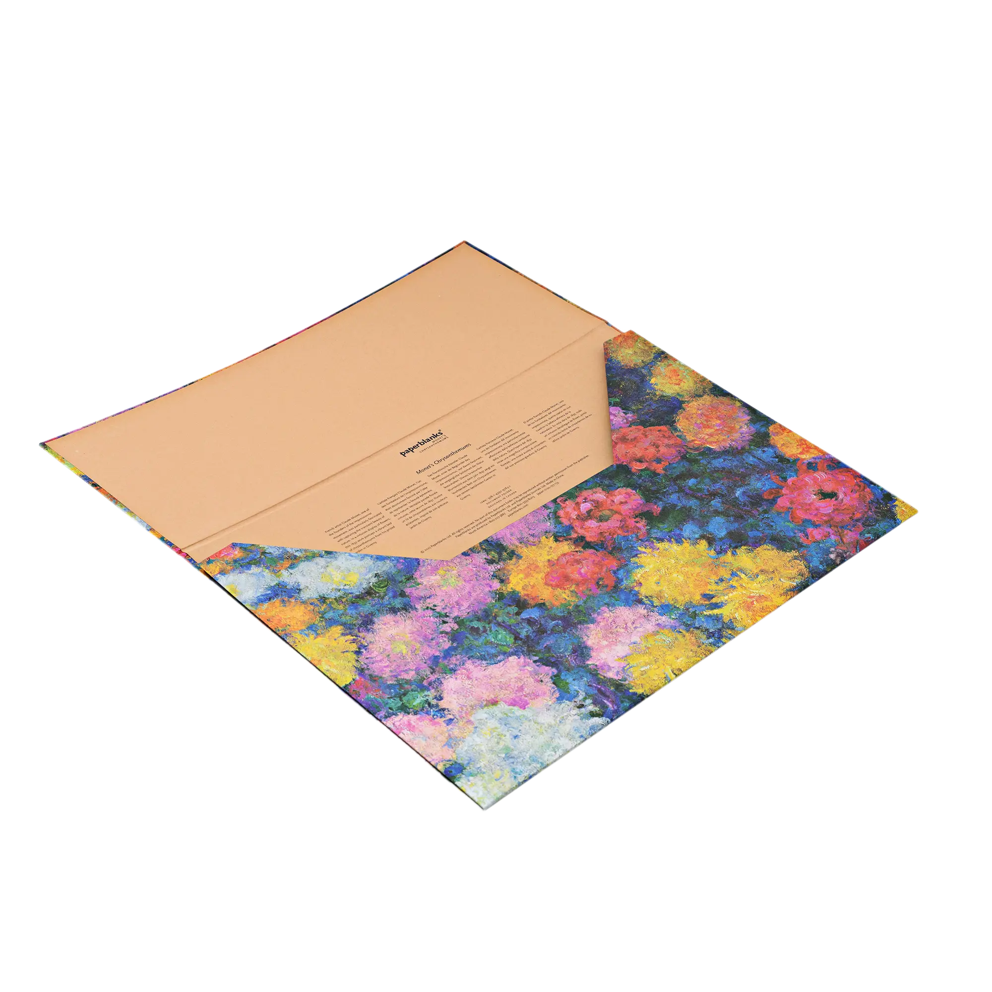 Monet’s Chrysanthemums - Document Folders - Edge Image