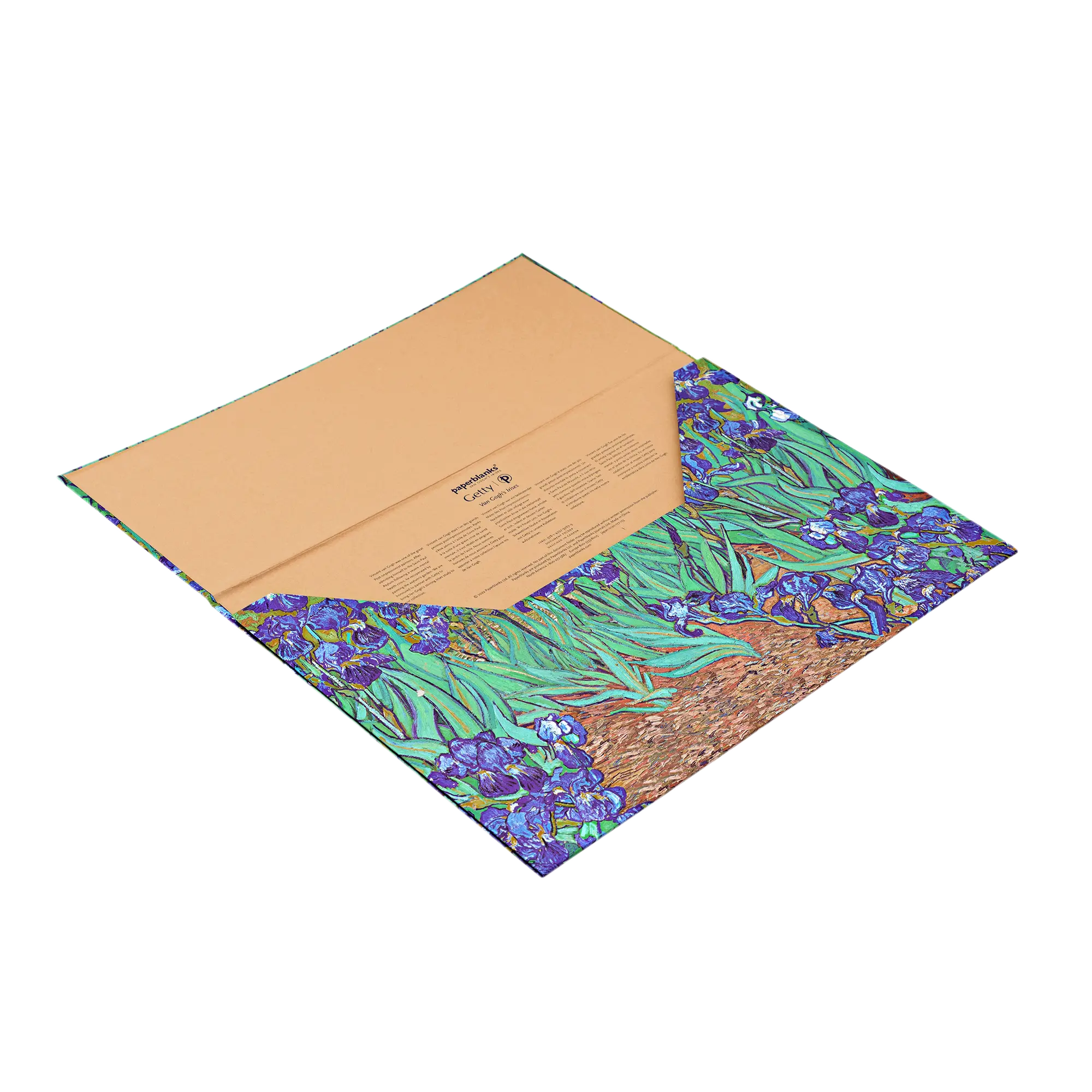 Van Gogh’s Irises - Document Folders - Angle Image