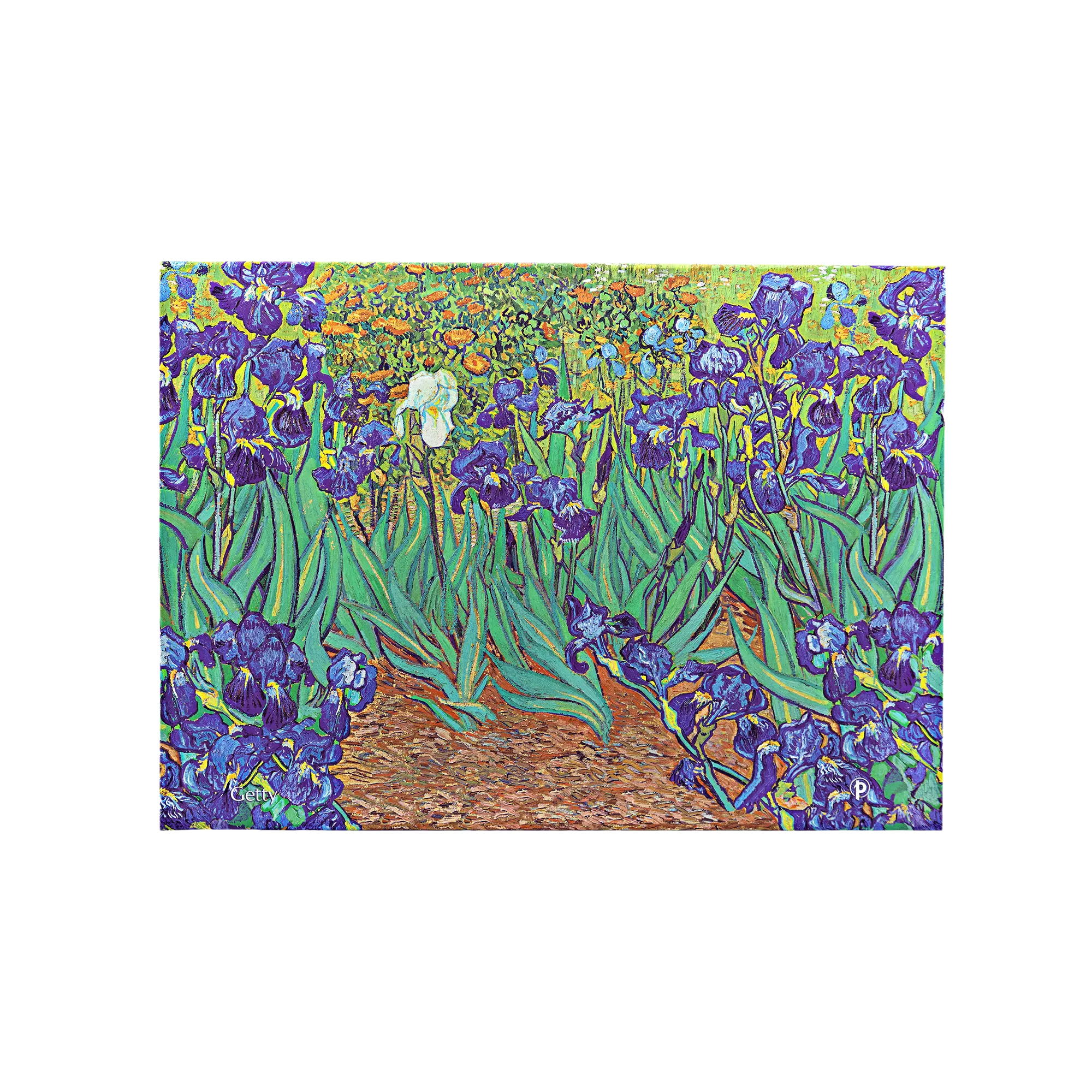 Van Gogh’s Irises - Document Folders - Back Image