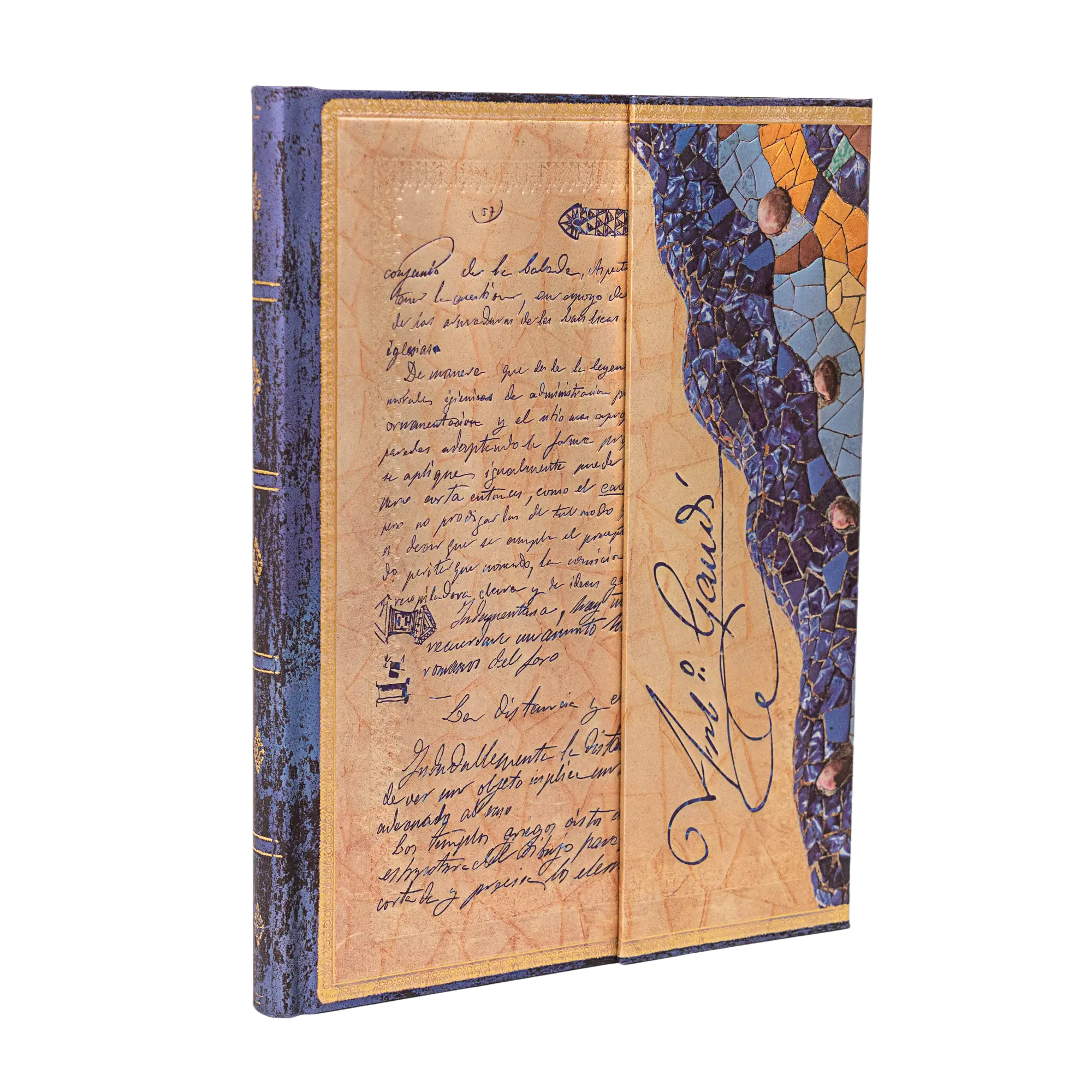 Gaudi, Le Manuscrit de Reus - Carnets - Front Image