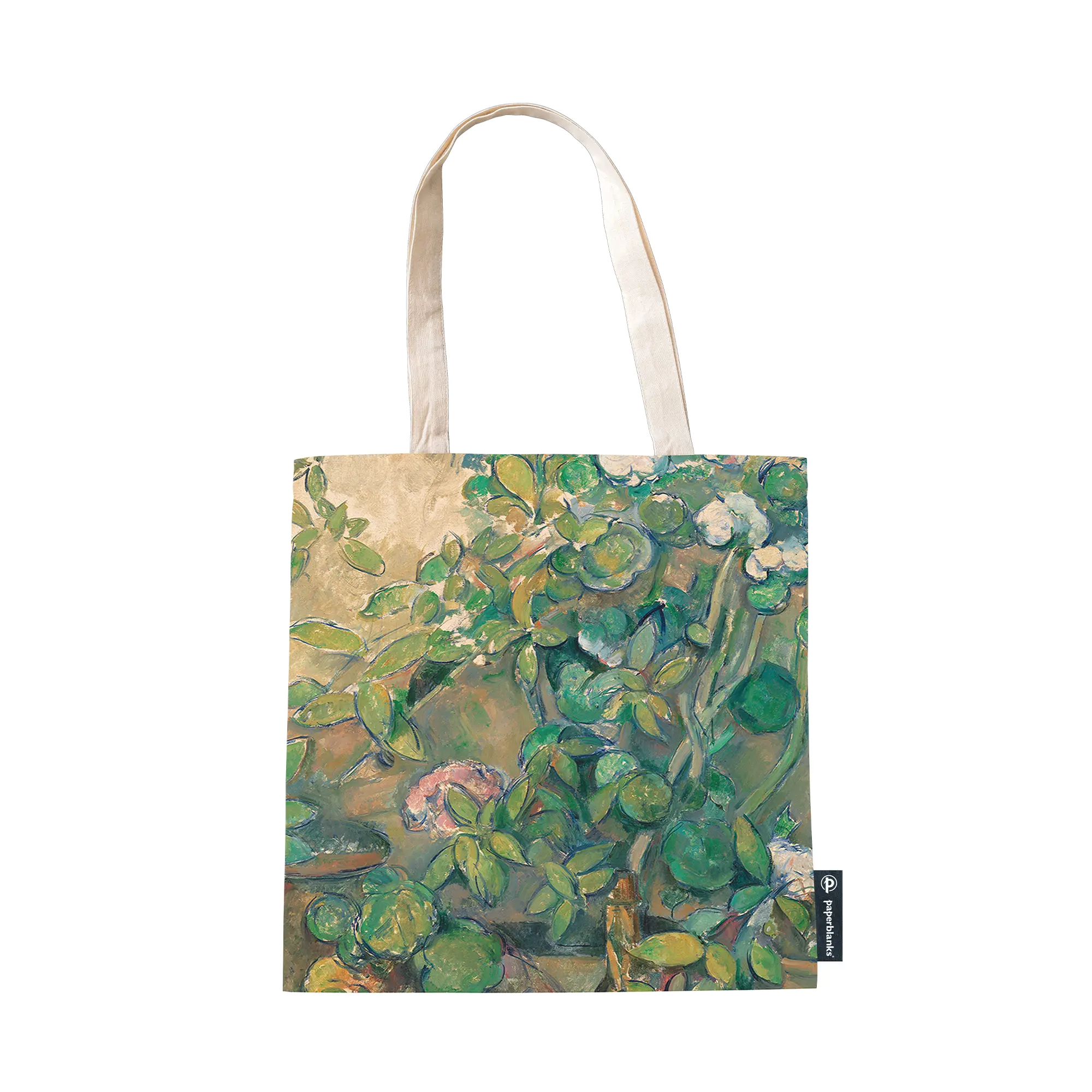 Cezannes Terrakotta-Töpfe und Blumen - Taschen - Back Image
