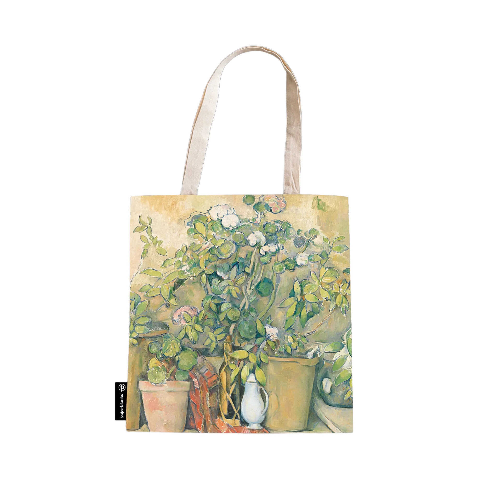 Cezannes Terrakotta-Töpfe und Blumen - Taschen - Front Image