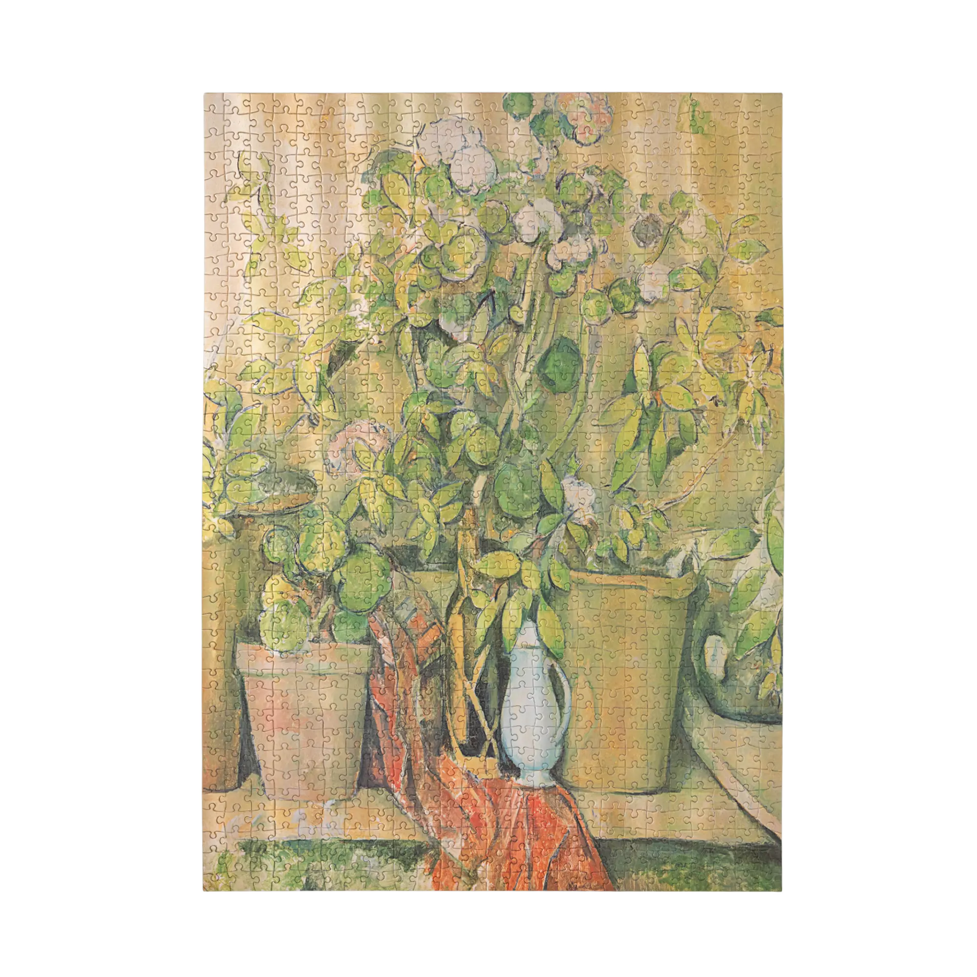 Cezanne’s Terracotta Pots and Flowers - Jigsaw Puzzles - InteriorOne Image