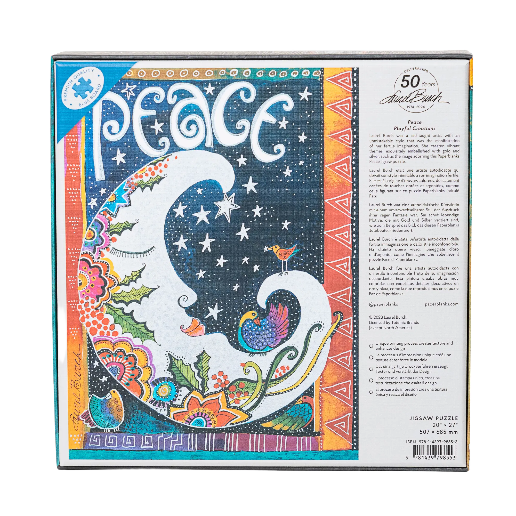 Peace - Jigsaw Puzzles - Back Image