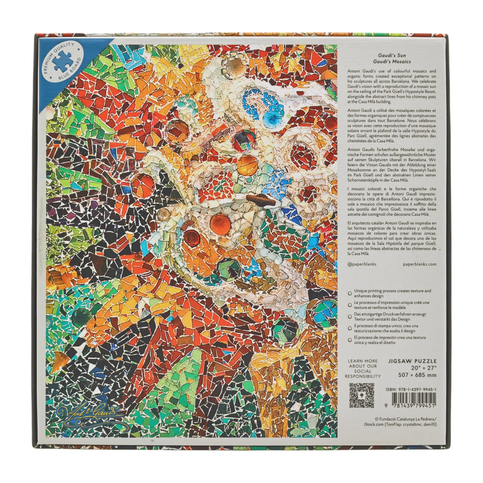 ガウディのモザイク | Paperblanks