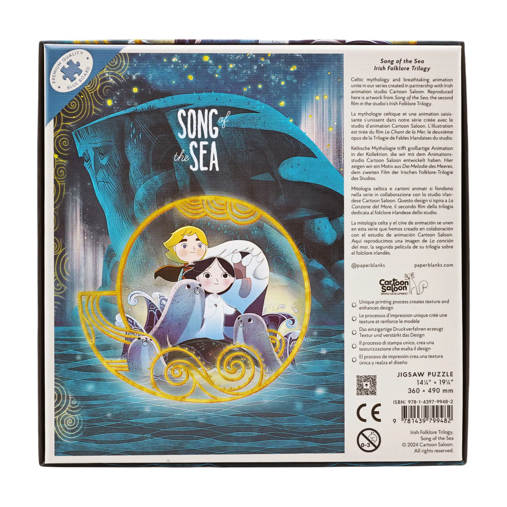 Die Melodie des Meeres - Puzzles - Back Image